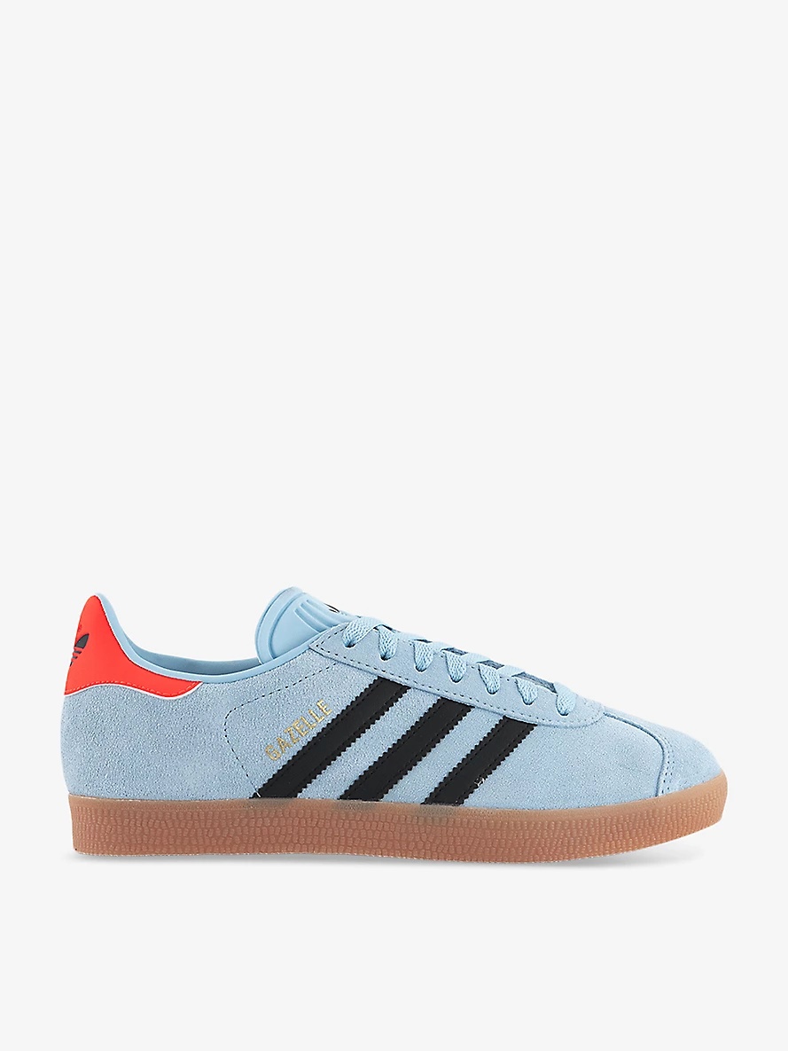 Gazelle suede low-top trainers - 1