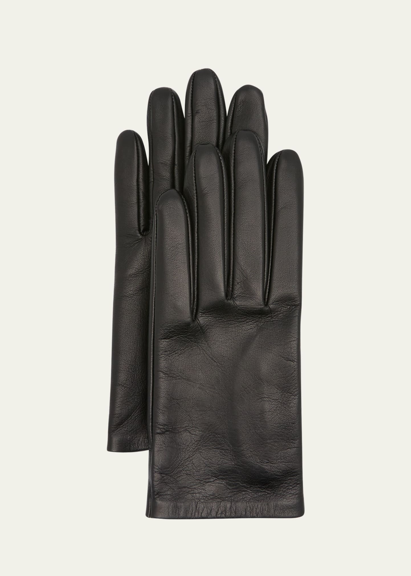 Lorella Short Leather Gloves - 1