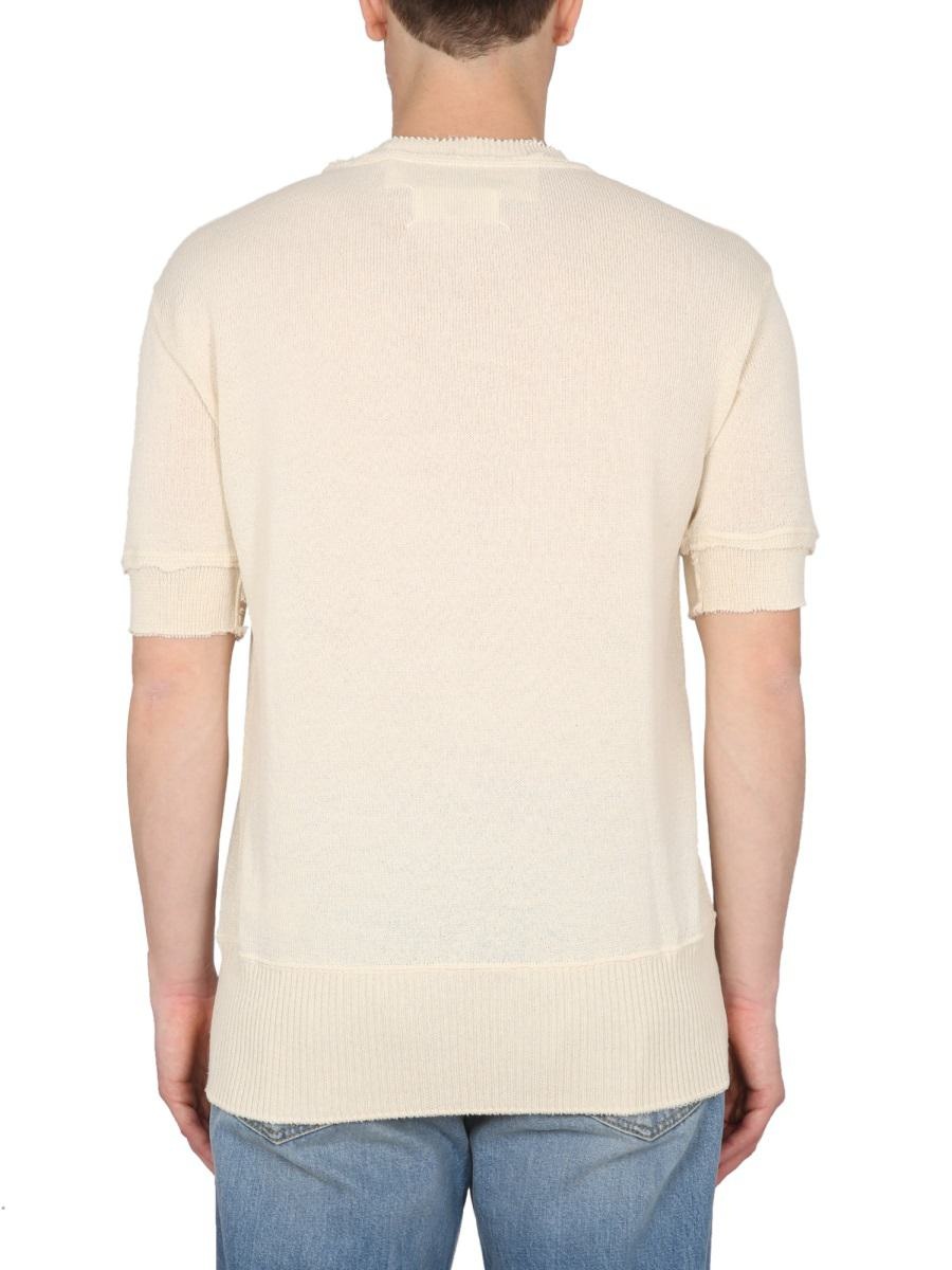 MAISON MARGIELA WOOL BLEND SWEATER - 3