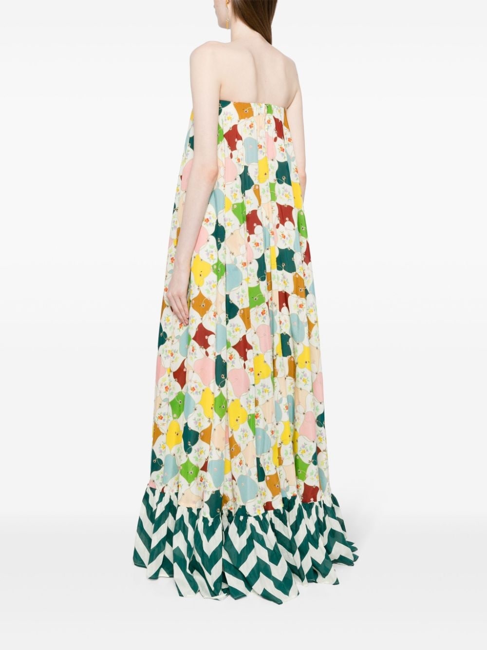 Everly floral-print maxi dress - 4