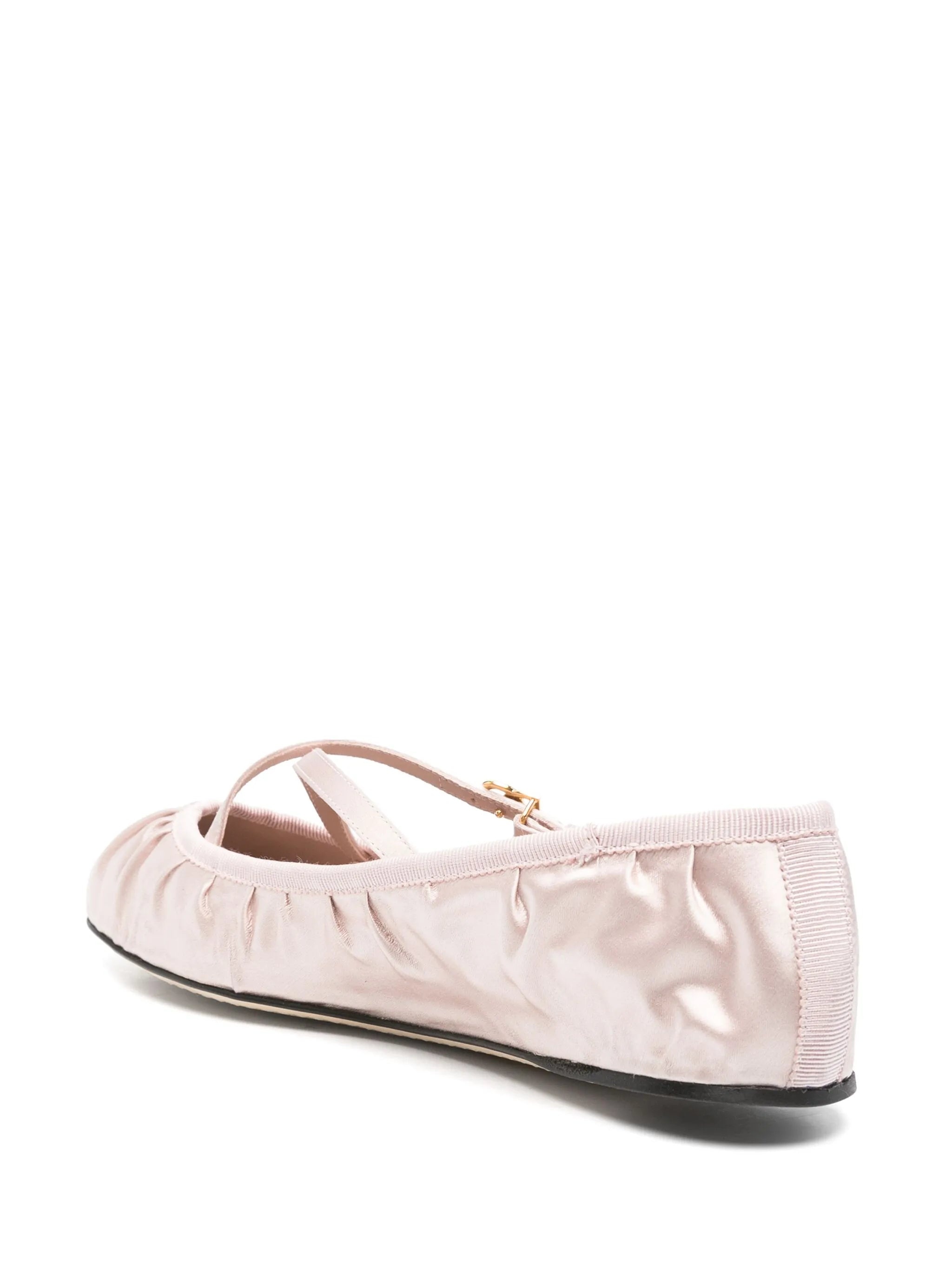 Logo-buckle Ballet Flats - 2