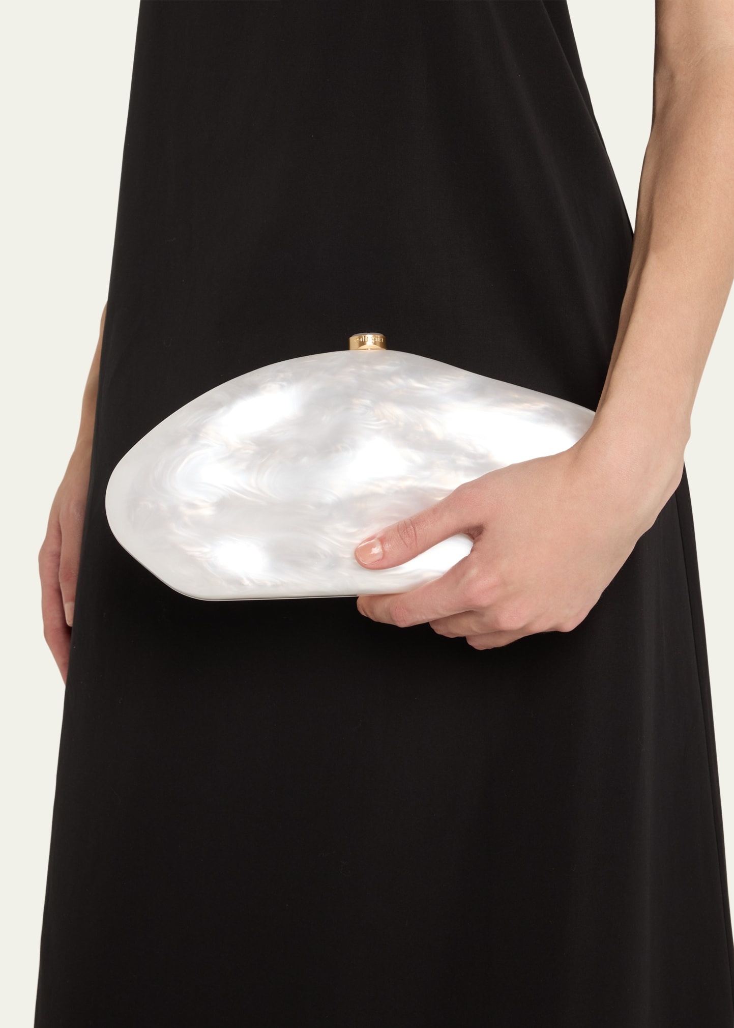 The Caldera Pearly Clutch Bag - 2