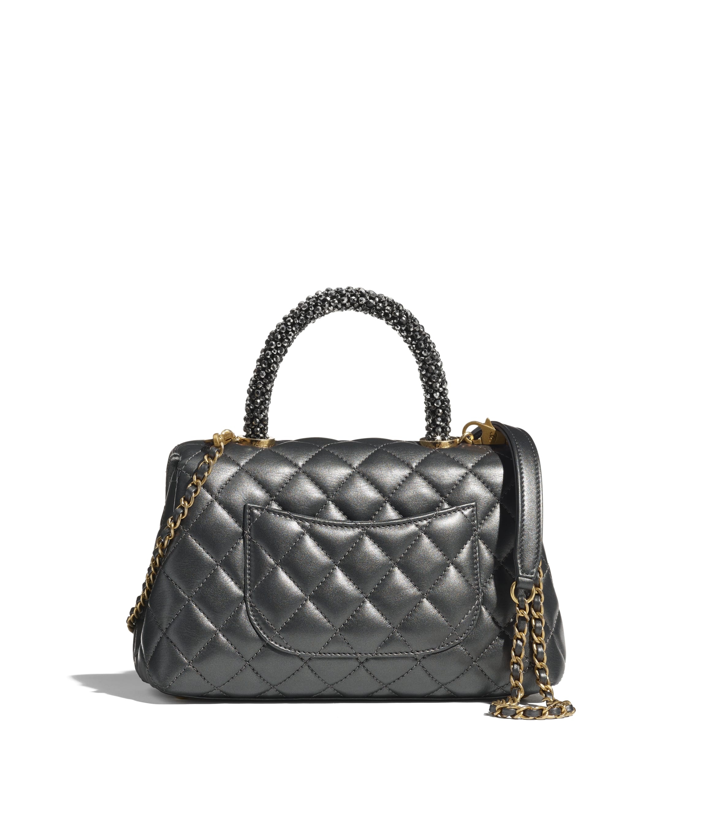 Flap Bag with Top Handle - 1