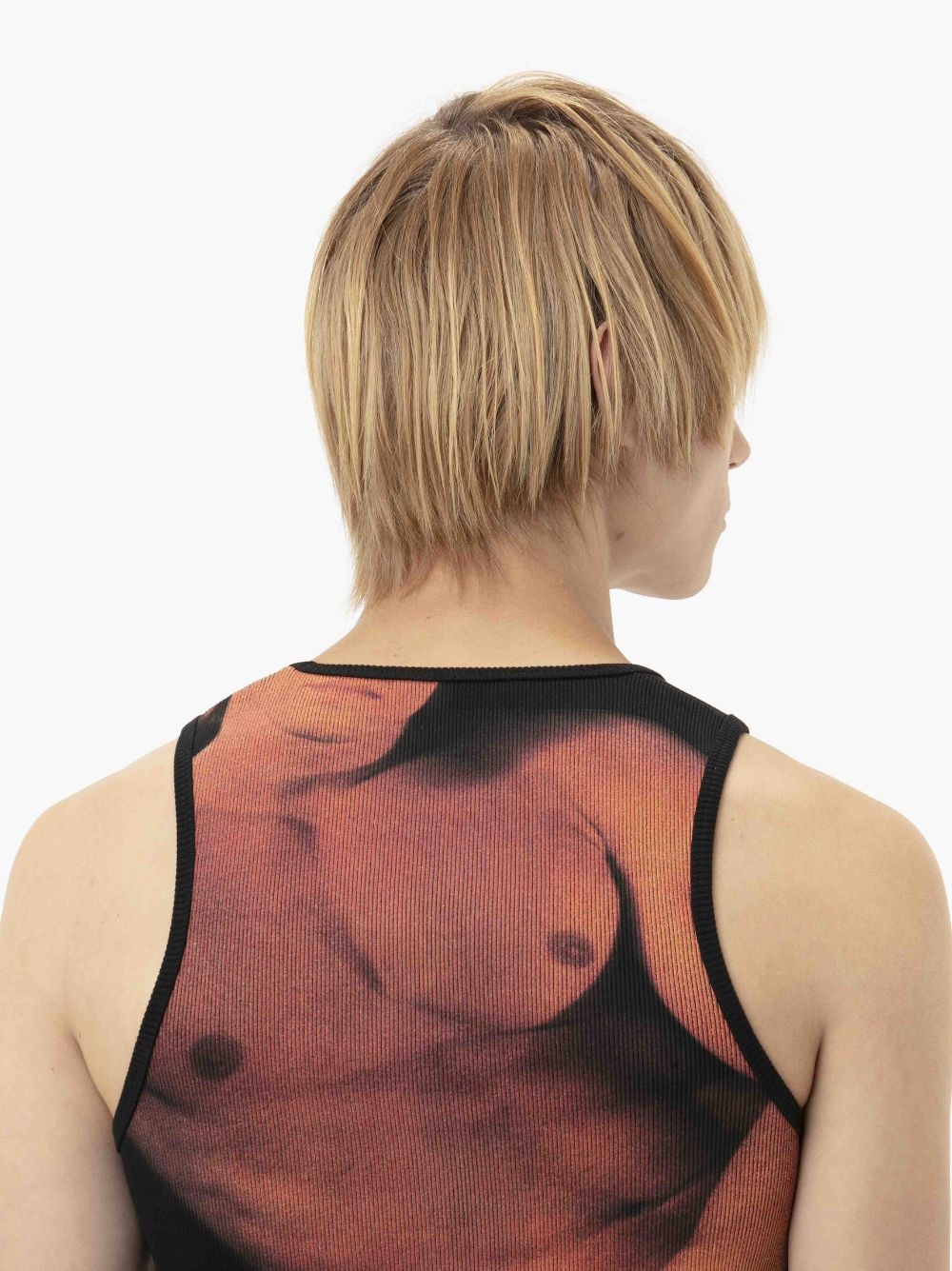 PRINTED VEST TOP - 5