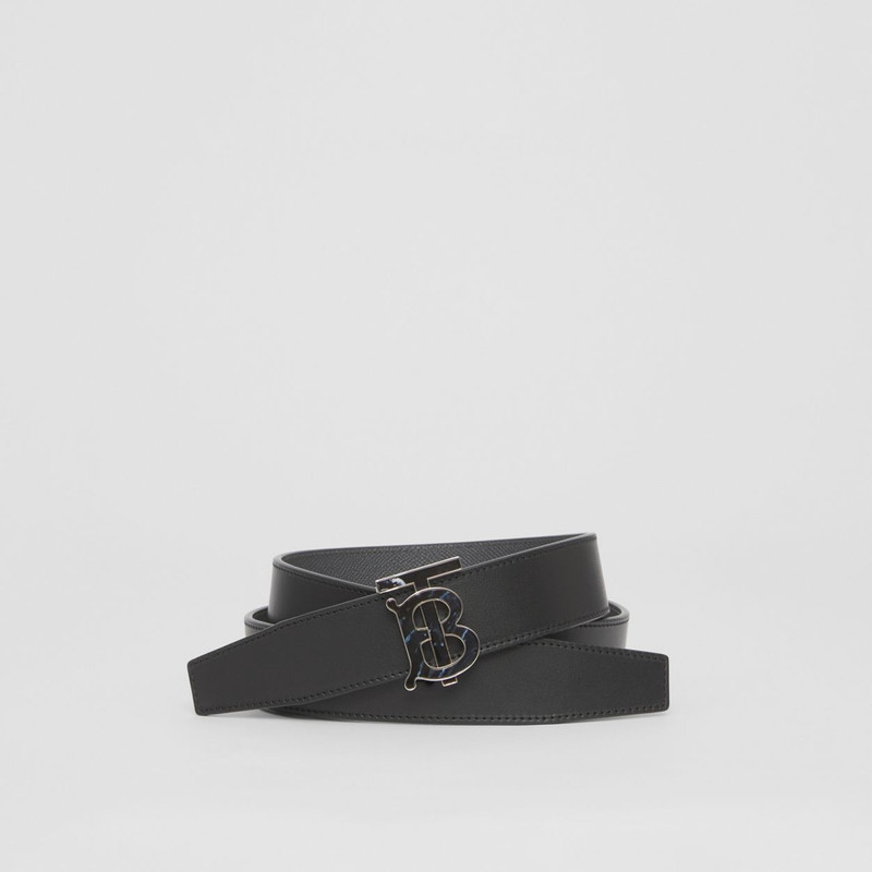 Reversible Monogram Motif Leather Belt 1