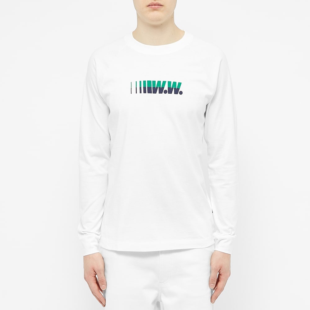 Wood Wood Long Sleeve Han World Sports Tee - 3