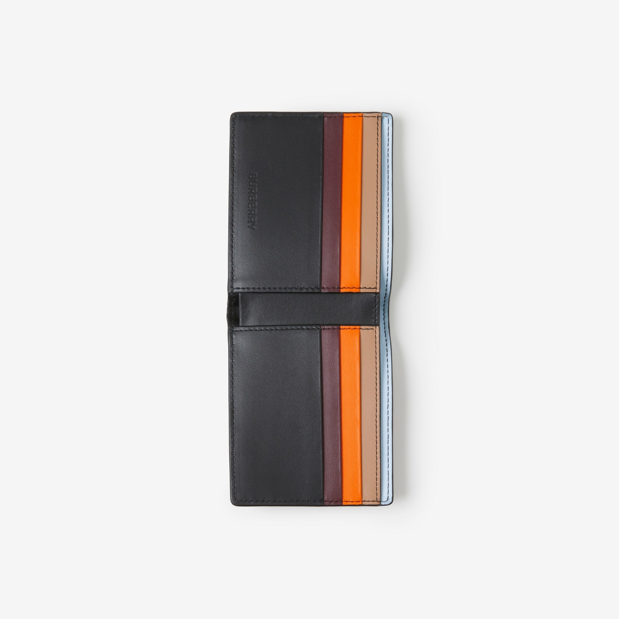 Colour Block Check Slim Bifold Wallet - 4
