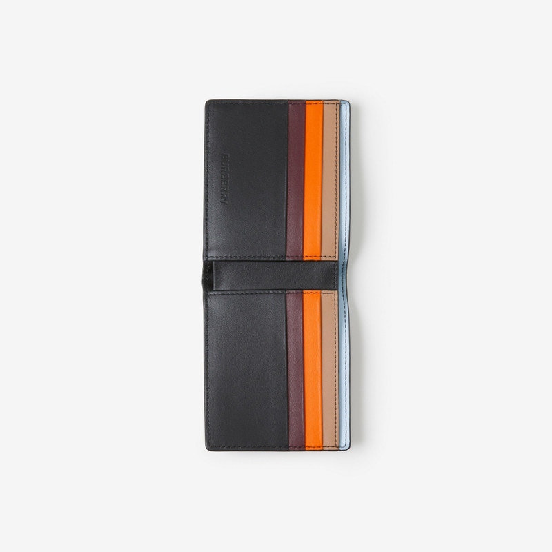 Colour Block Check Slim Bifold Wallet 4