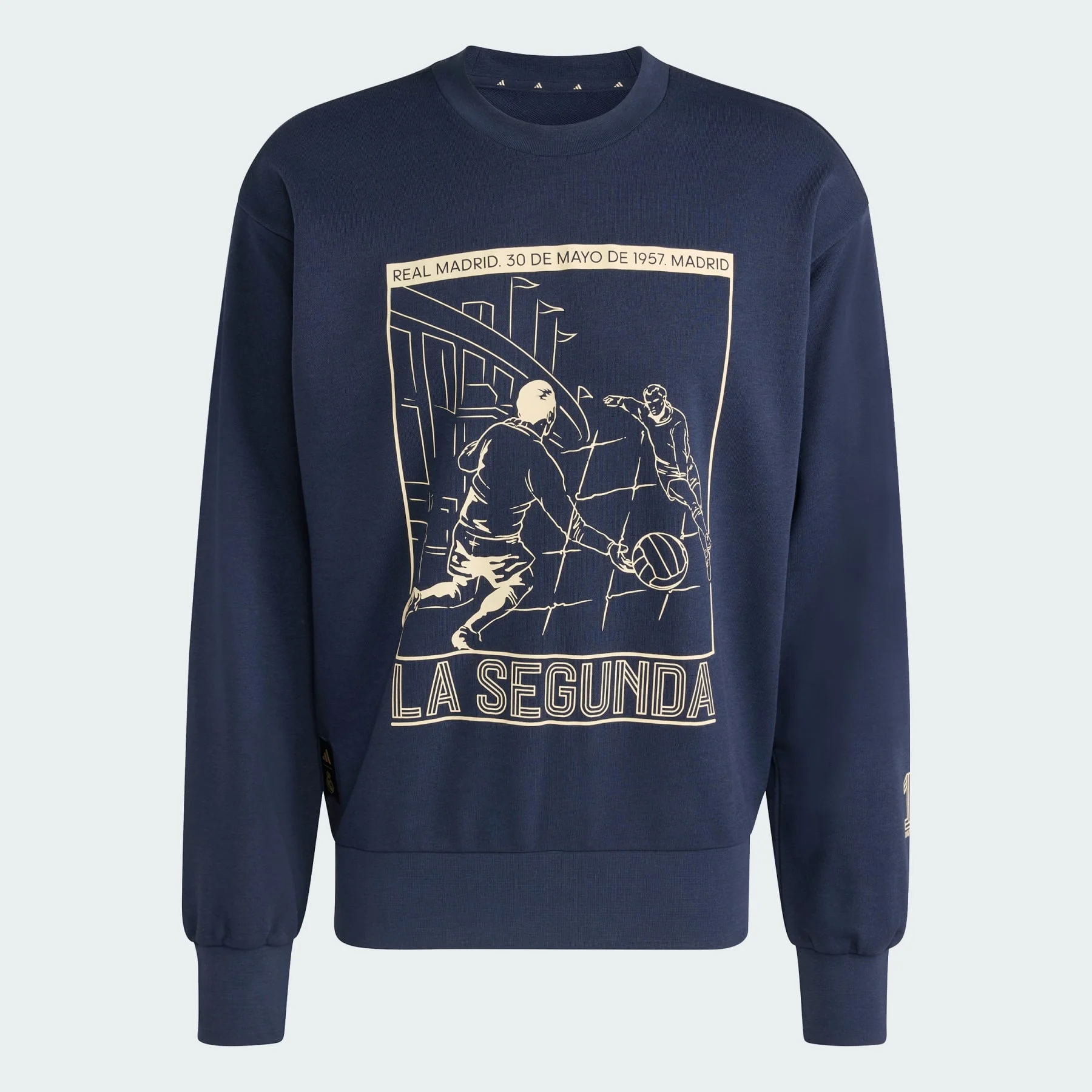 Real Madrid Heritage Crew Sweat - 1