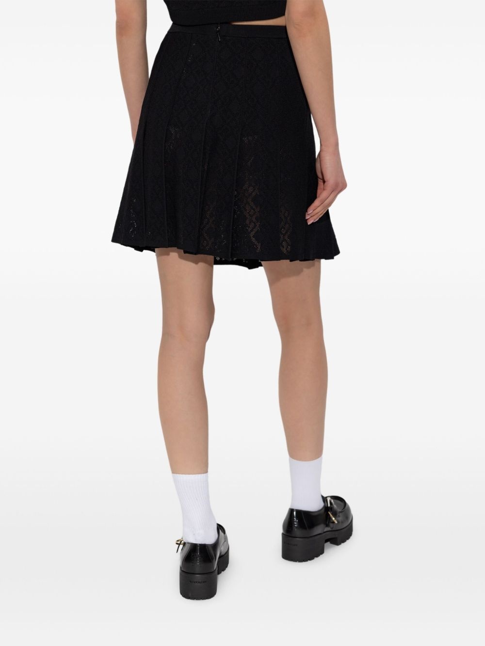 pleated mini skirt - 4