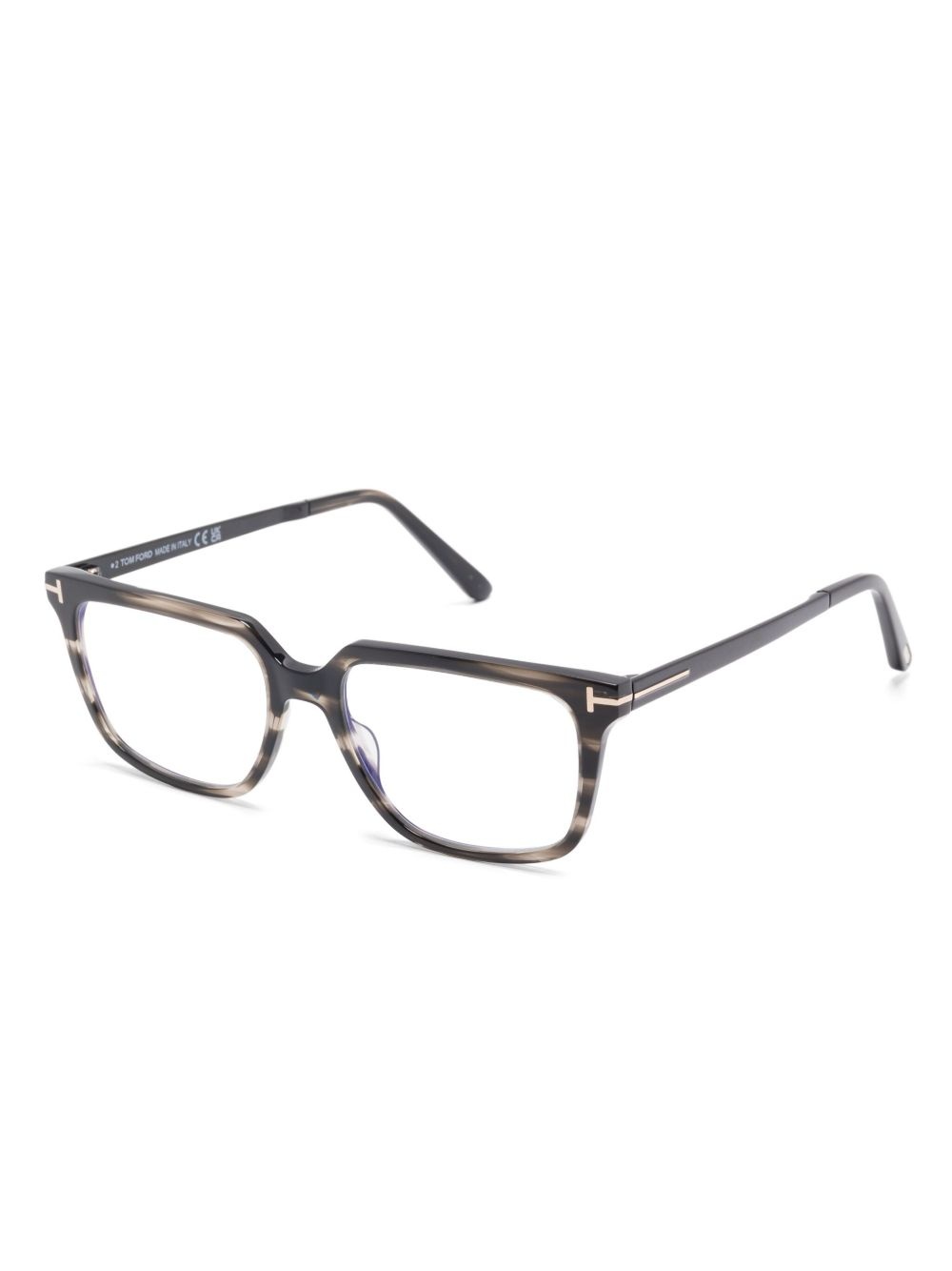 square-frame glasses - 2