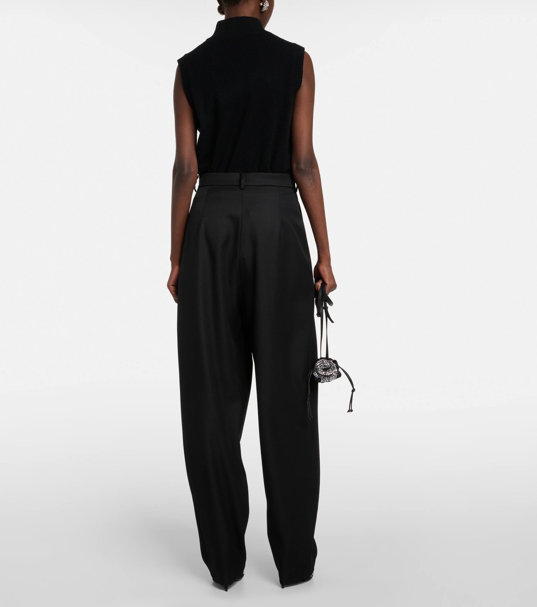 MAGDA BUTRYM High-rise wool pants | REVERSIBLE