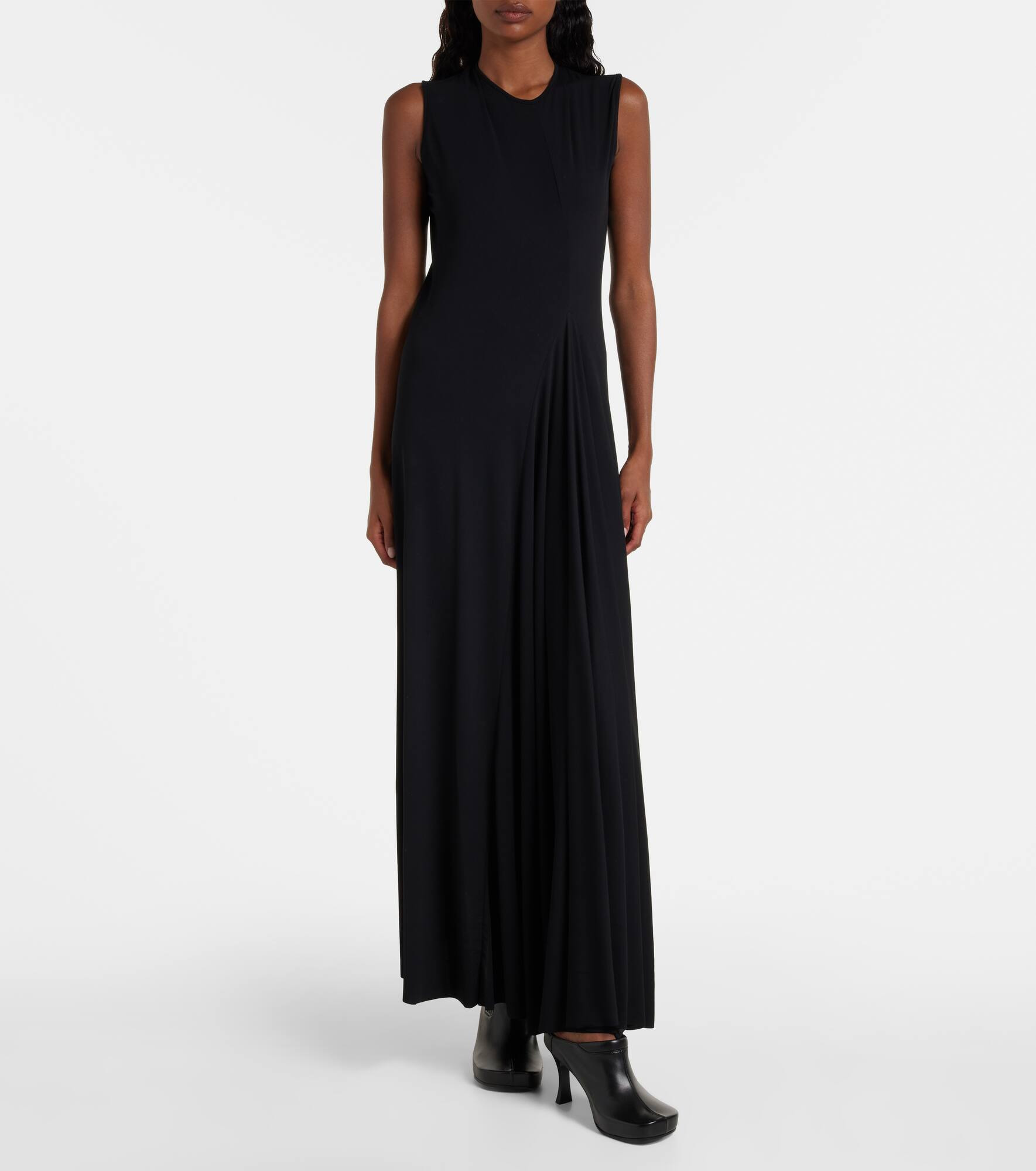 Pleated maxi dress - 6