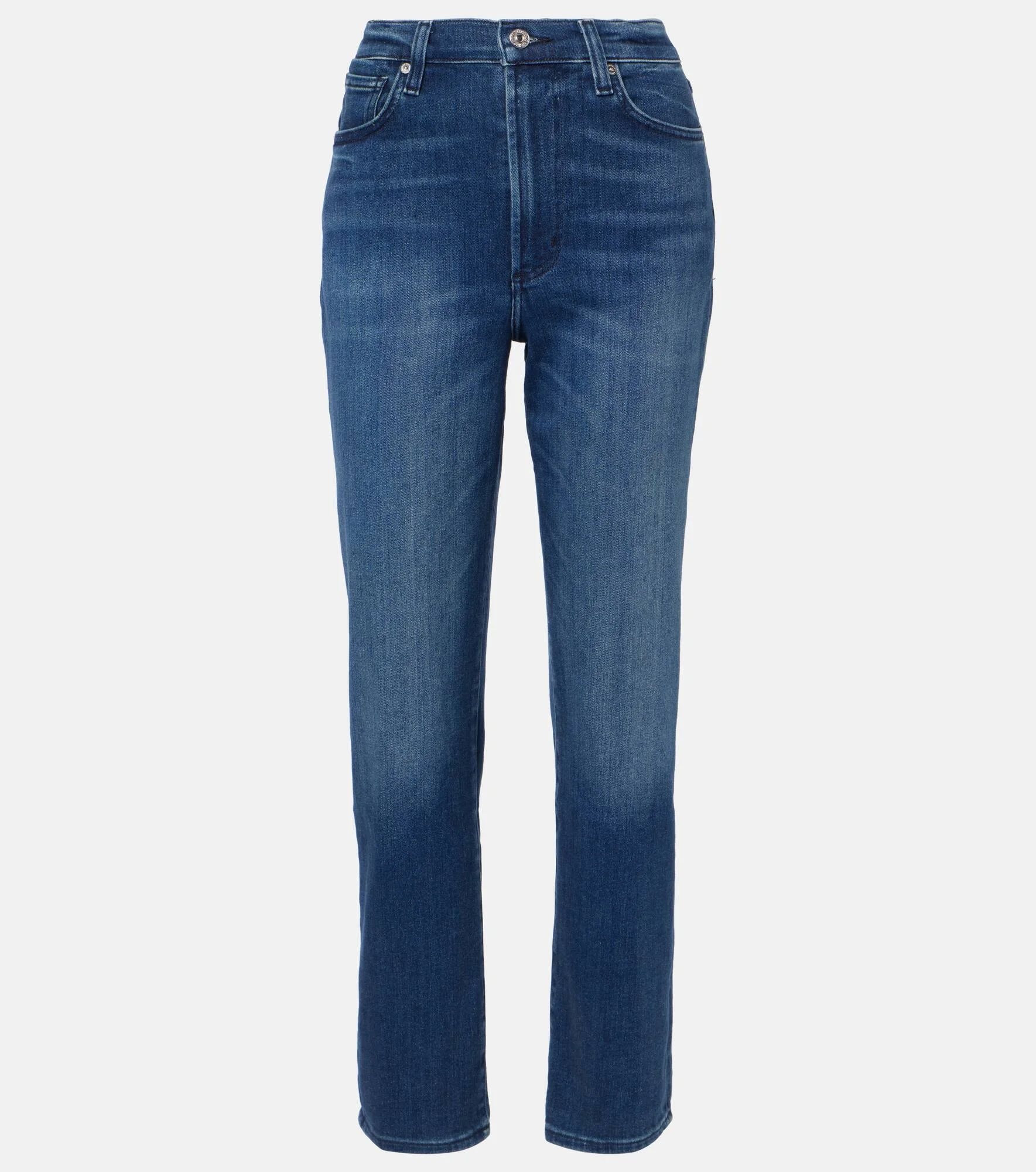 Caia high-rise straight jeans - 1