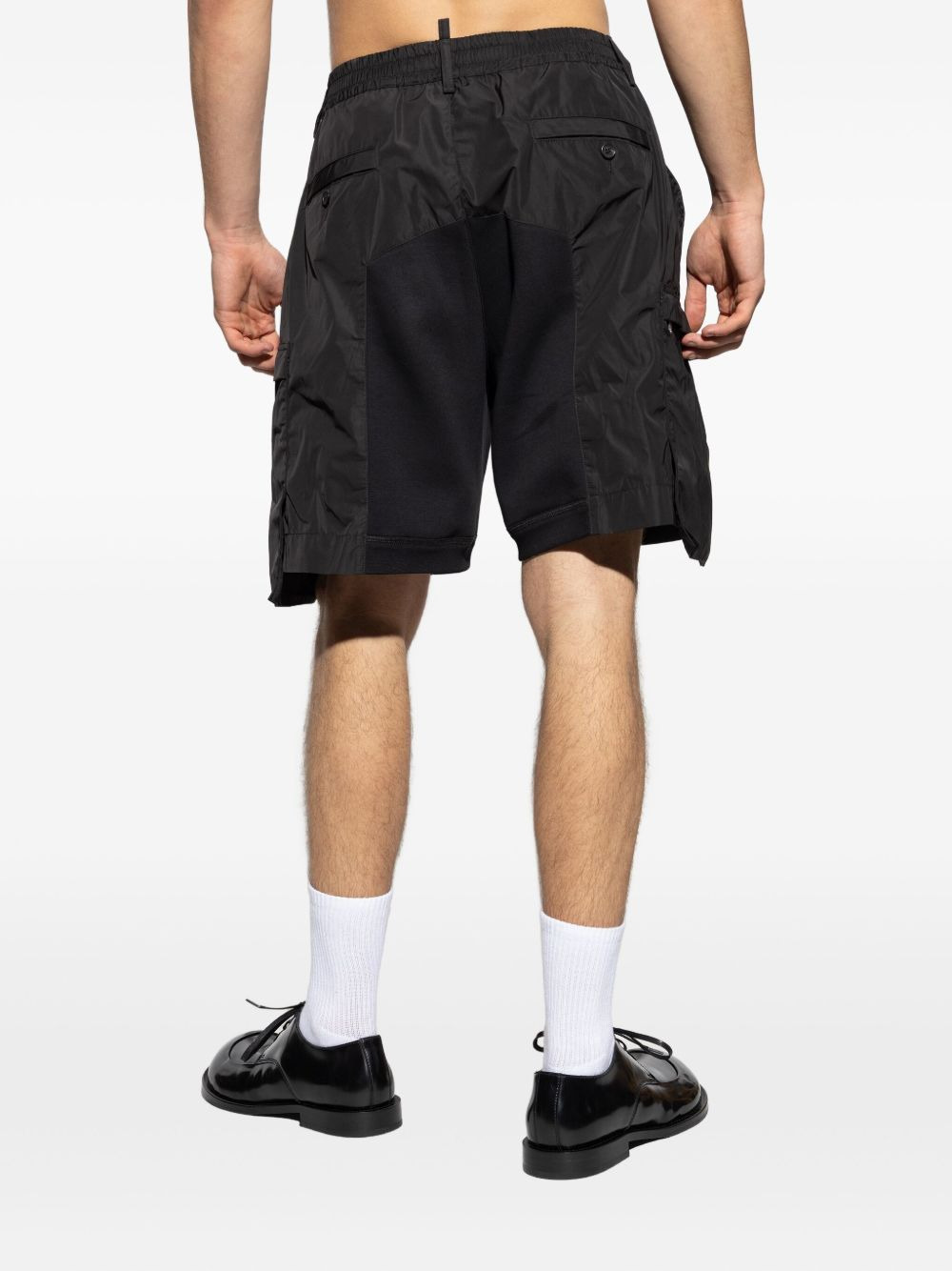 panelled pocket shorts - 4
