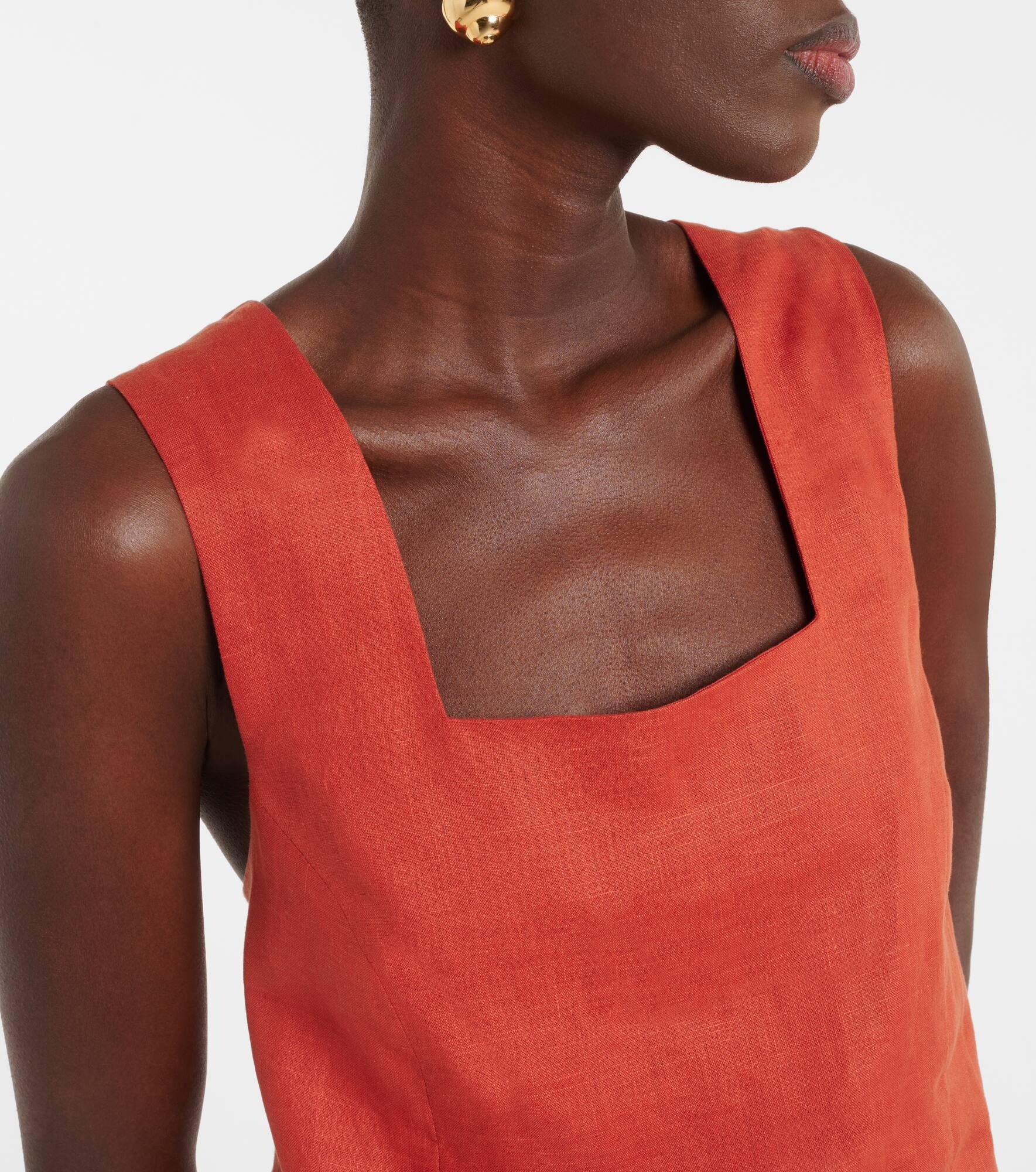 Cozumel linen top - 4