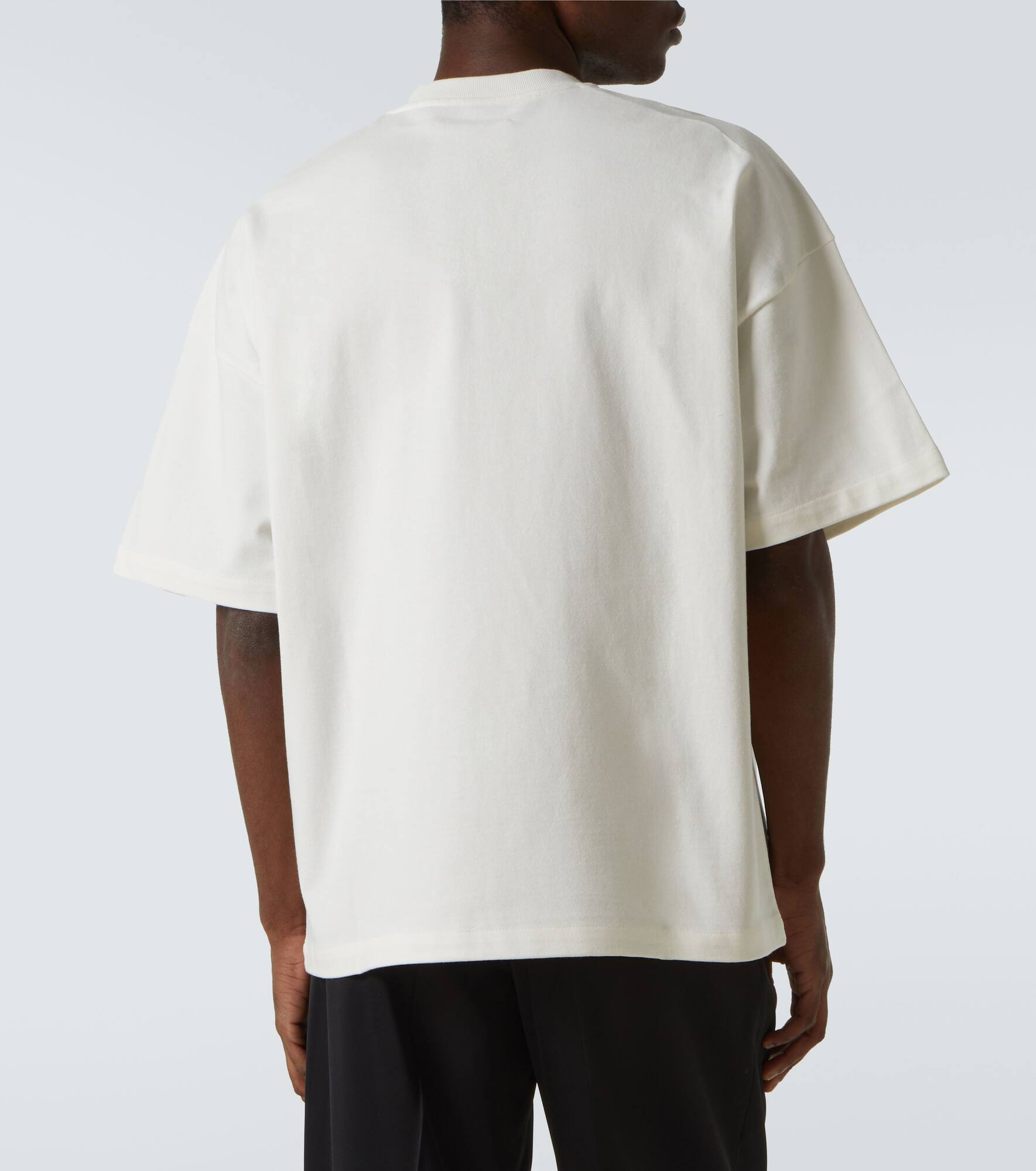 Logo short-sleeved cotton T-shirt - 4