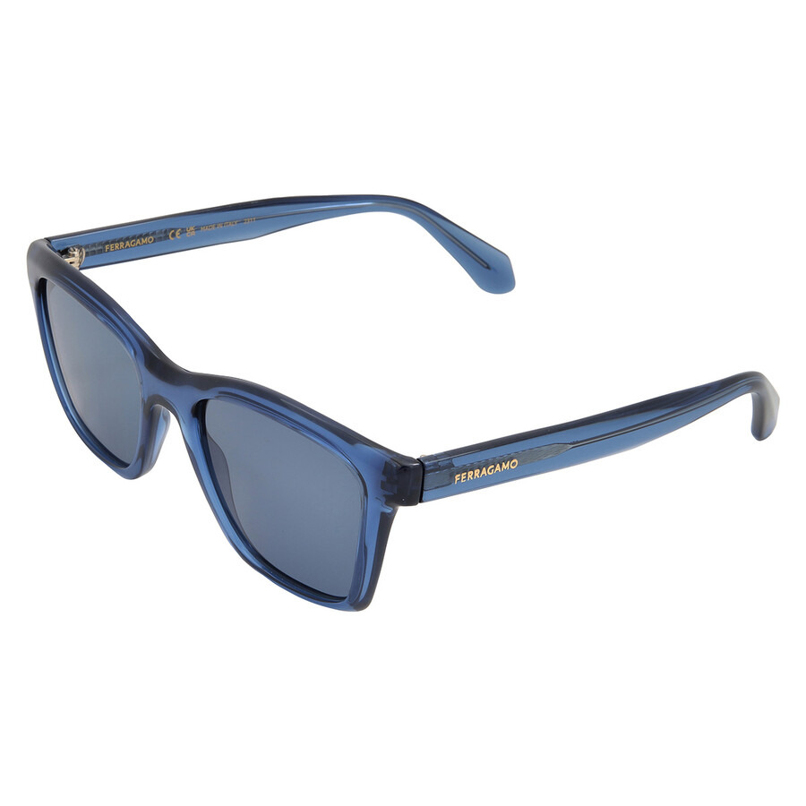 Ferragamo Blue Square Ladies Sunglasses SF2001S 432 54 - 4