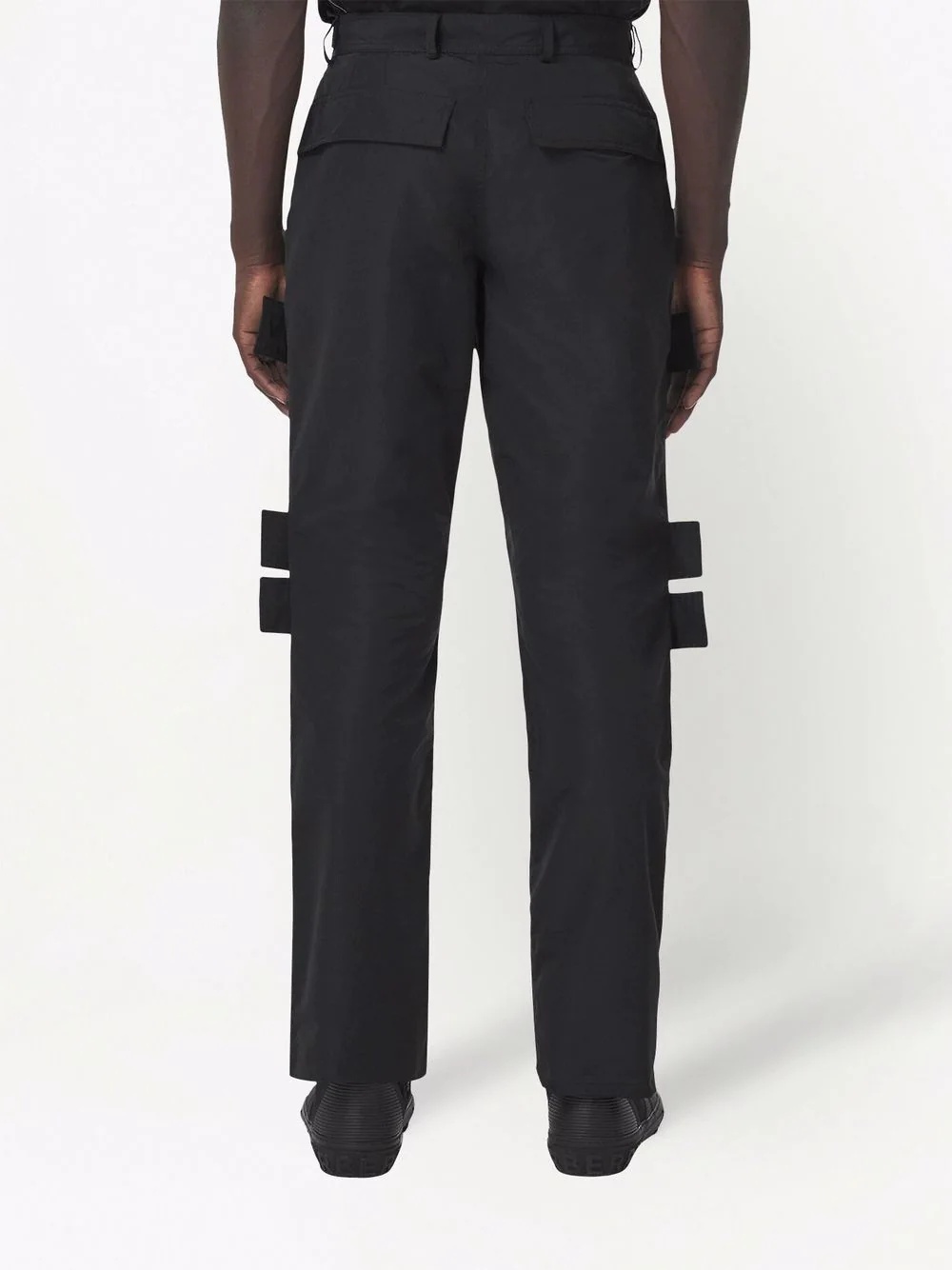 panel-detail cargo trousers - 4