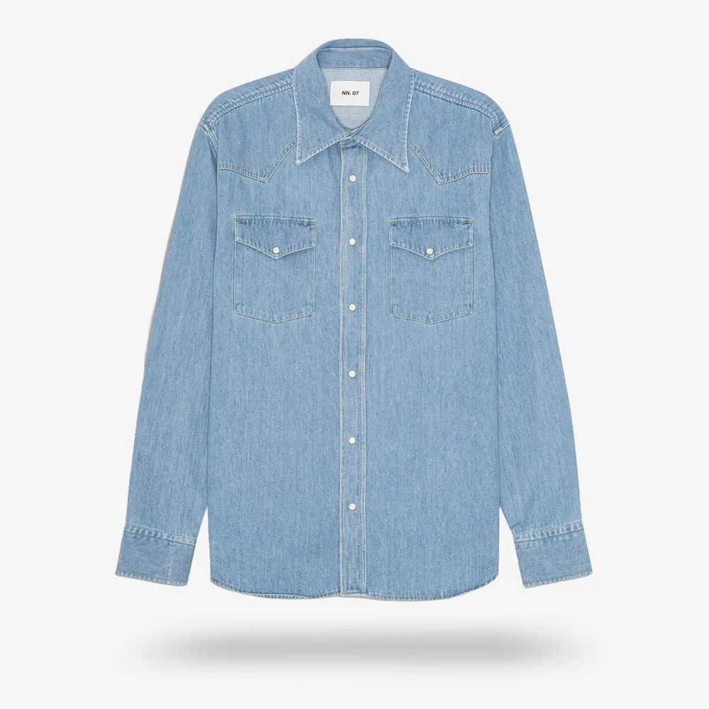 NN07 Ricky Denim Shirt - 1
