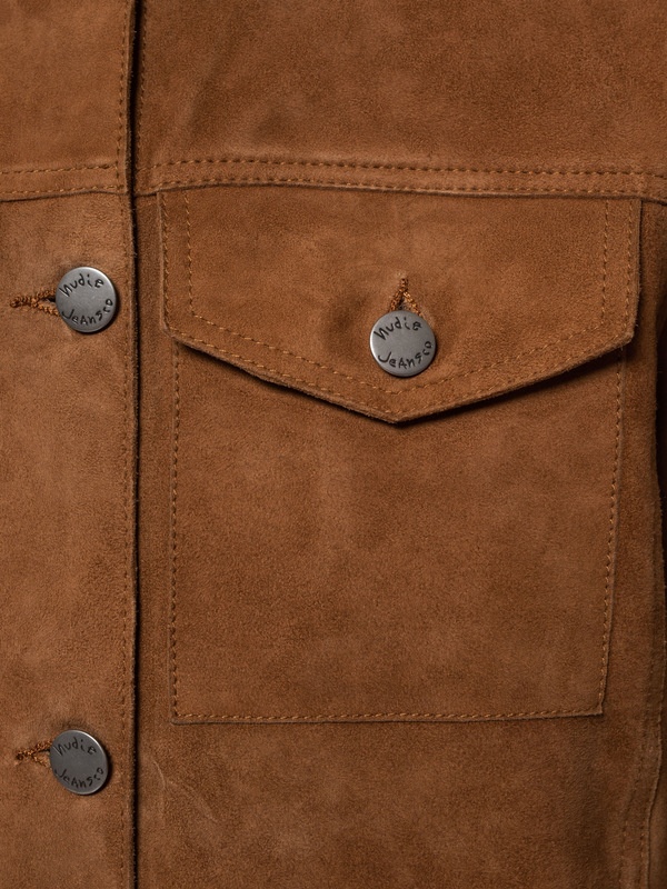 Bettina Nubuck Jacket Camel - 10