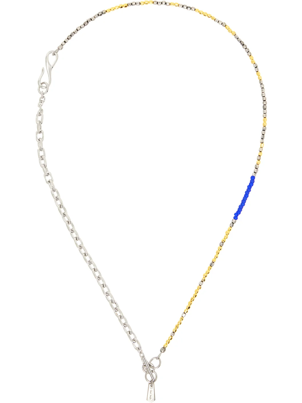 Chain & Bead Necklace - 1