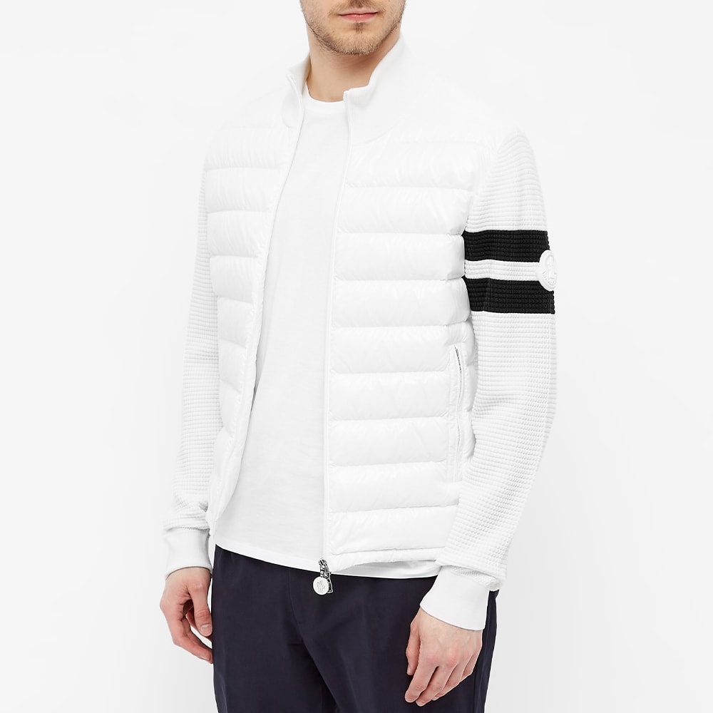 Moncler Sleeve Striped Down Cardigan - 5