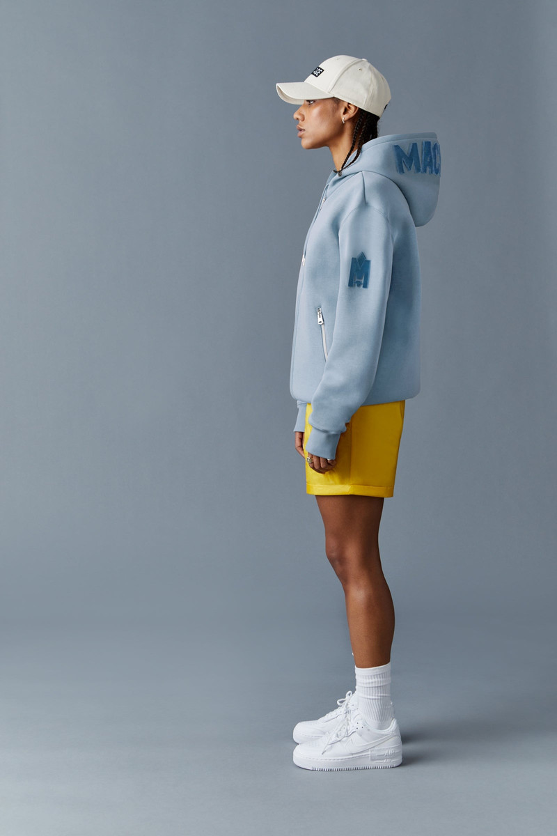 KRYS Zip-up with velvet embroidery 3