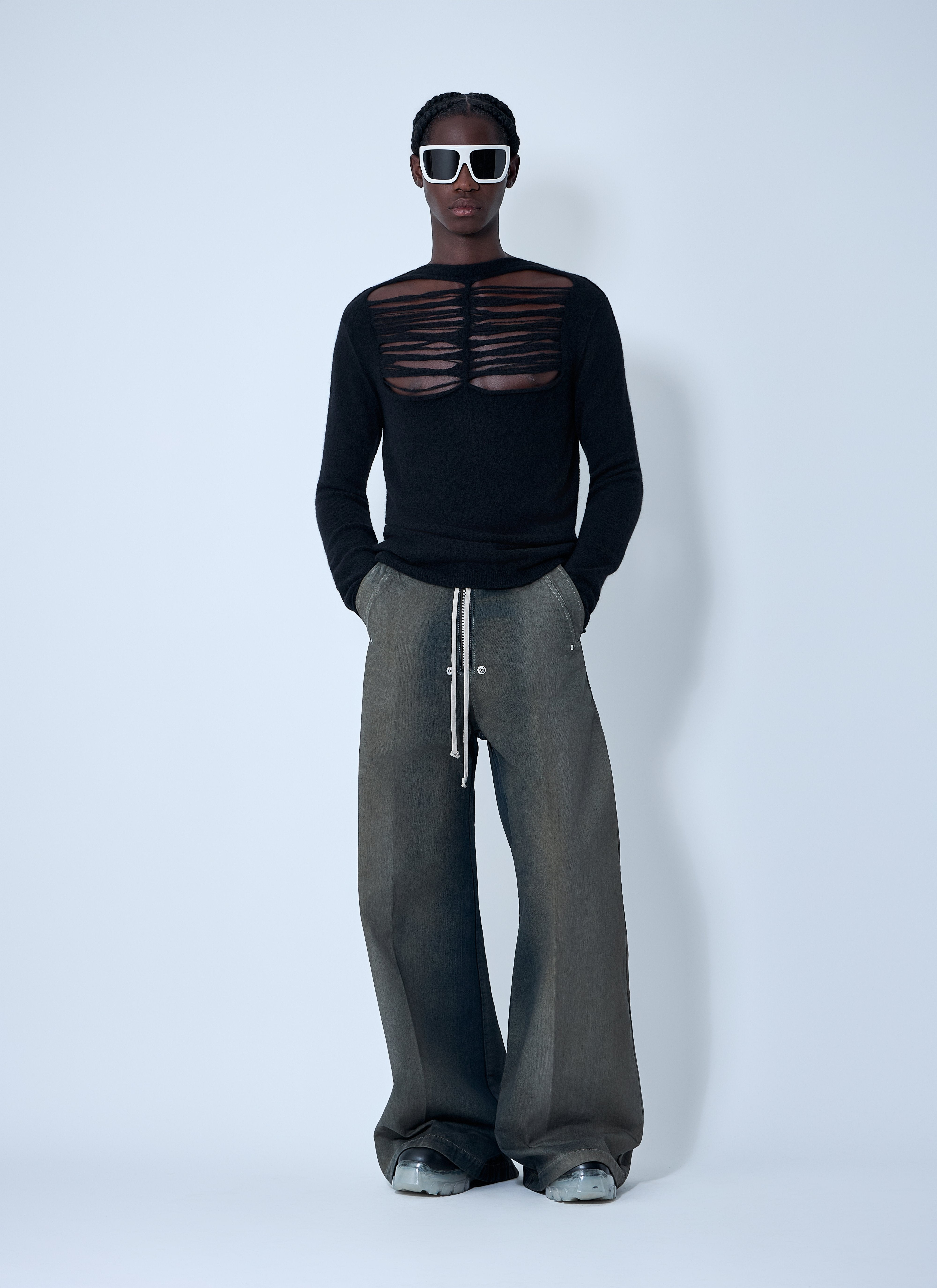 Rick Owens Men Wide Bela Pants - 2