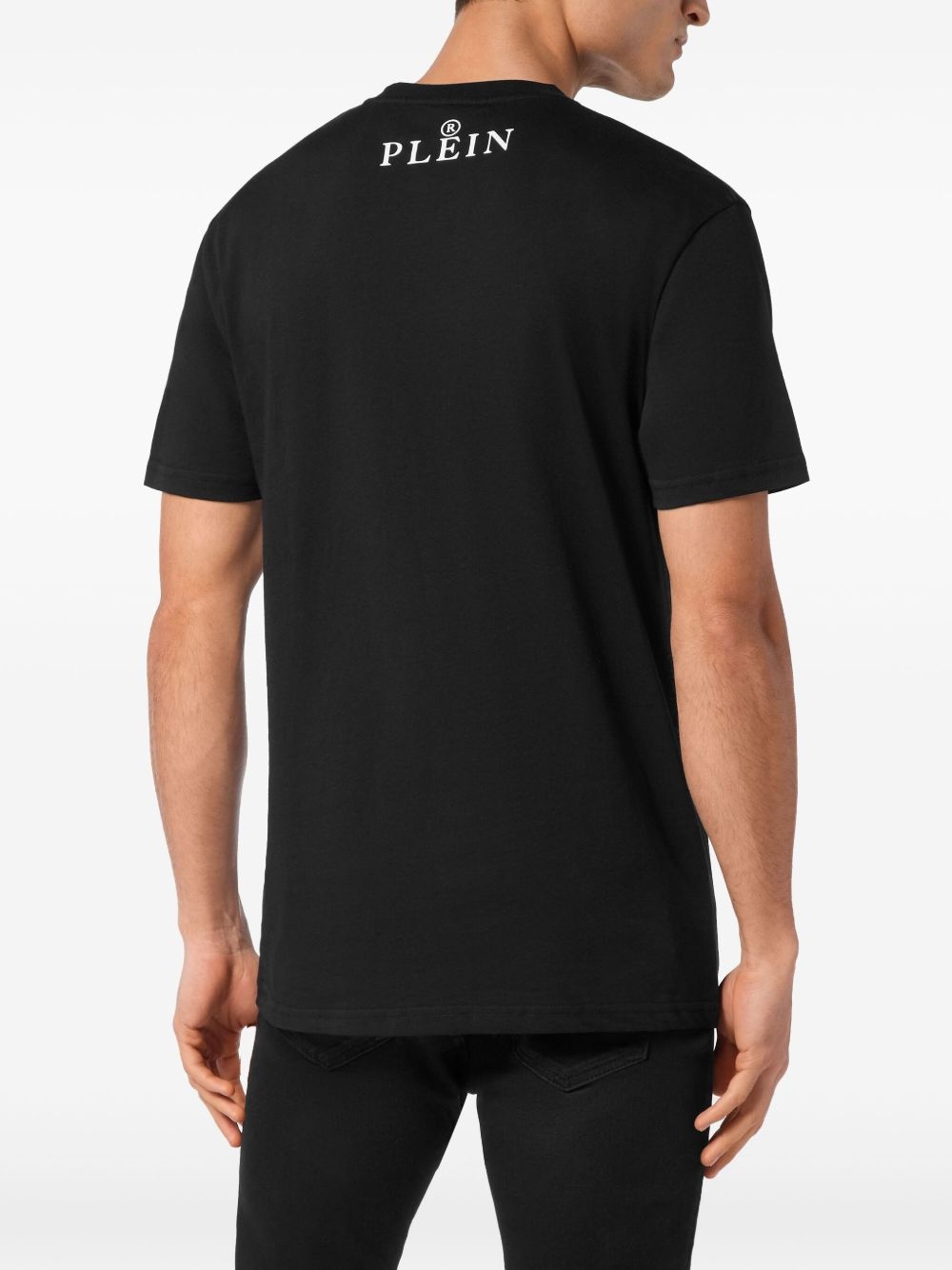 skull-print T-shirt - 4