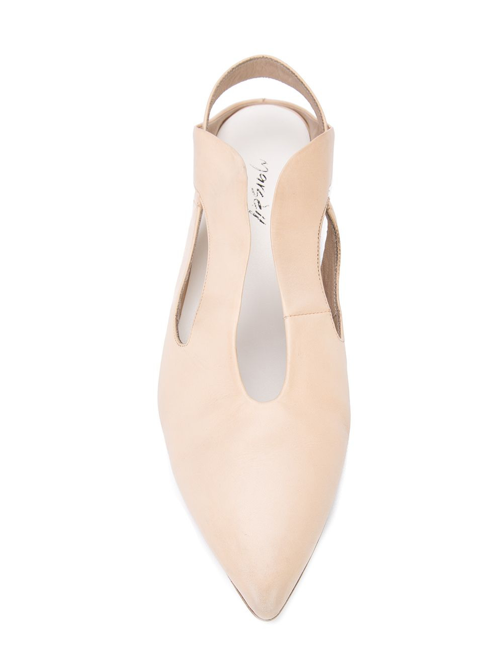 pointed slingback slipper - 4