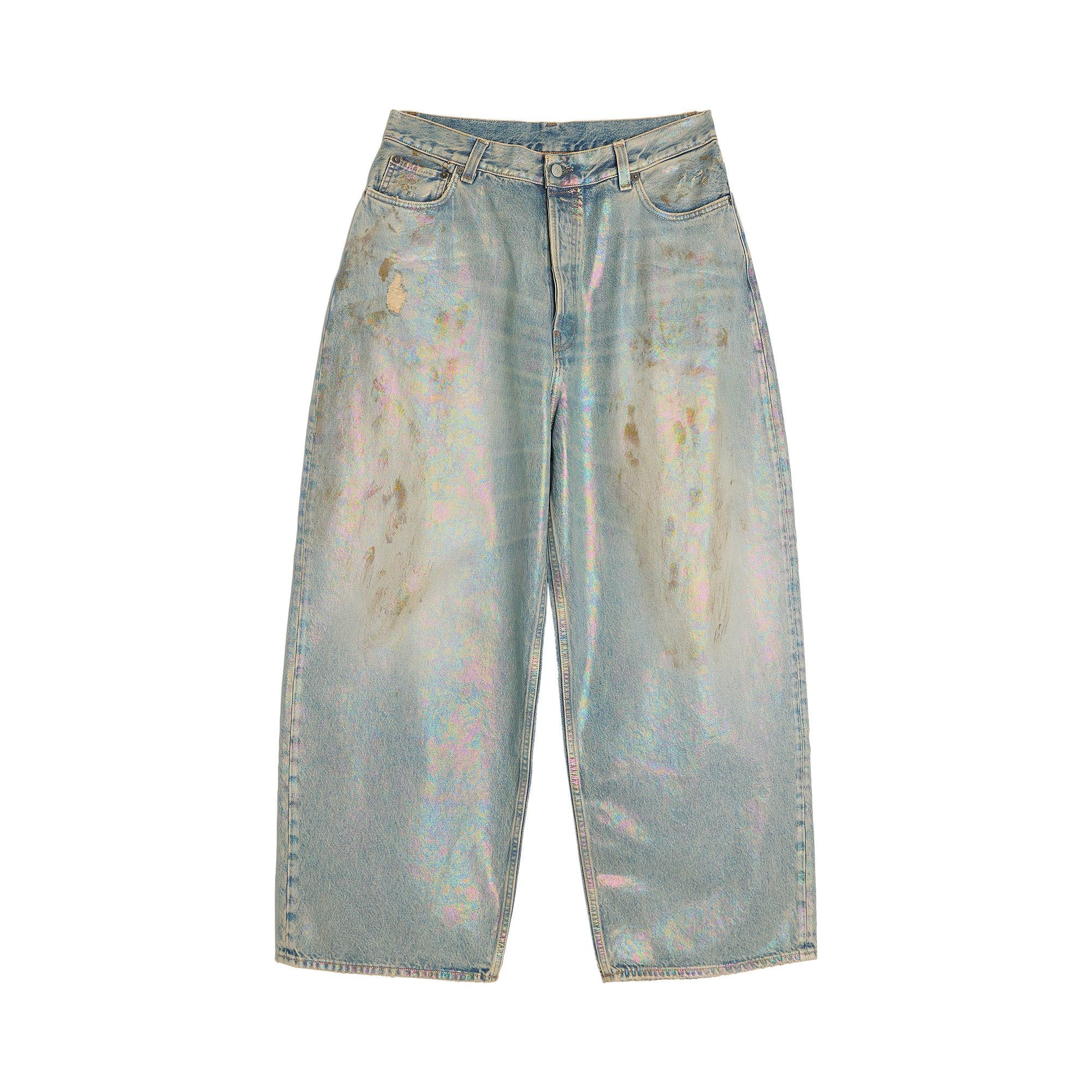Acne Studios Super Baggy Fit Jeans 'Mid Blue' - 1