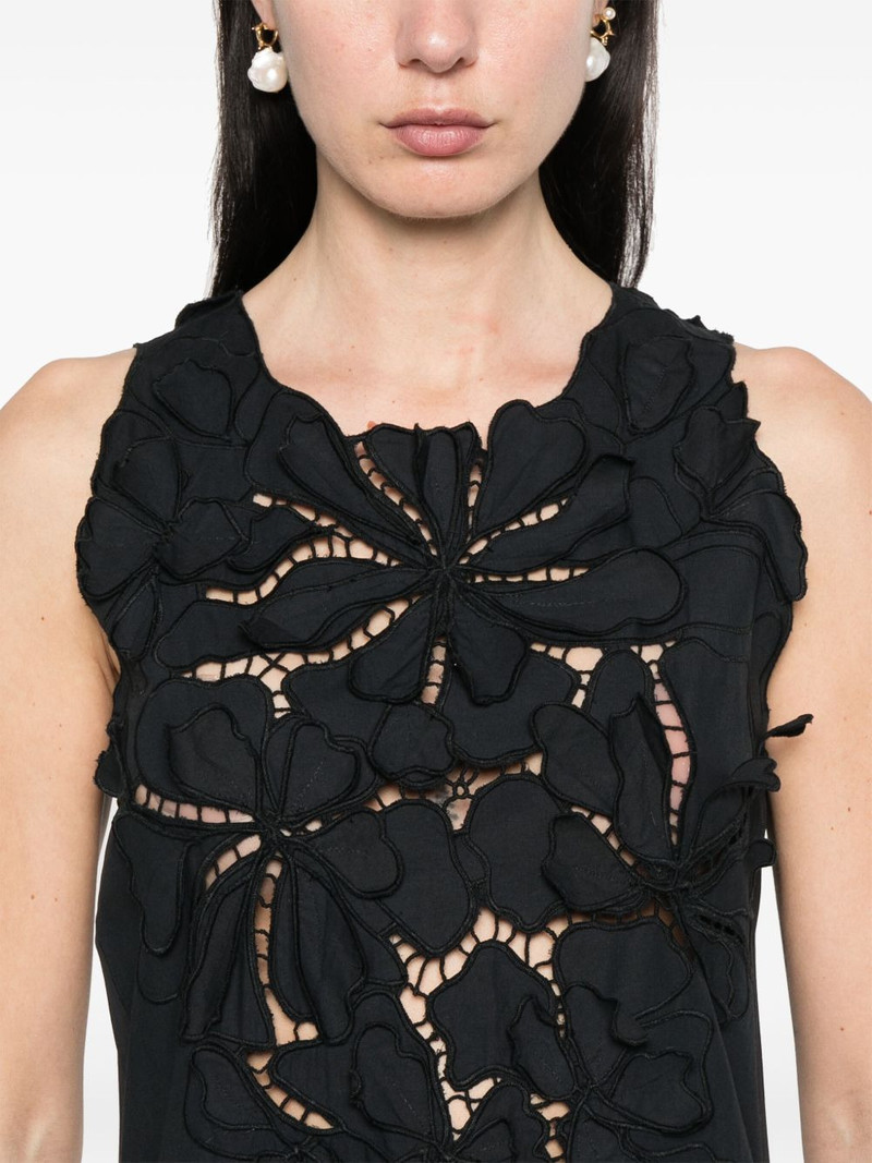 floral-embroidery maxi dress 5