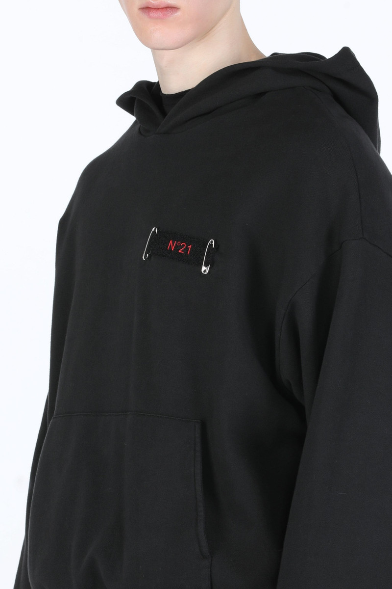 LOGO PATCH HOODIE 5