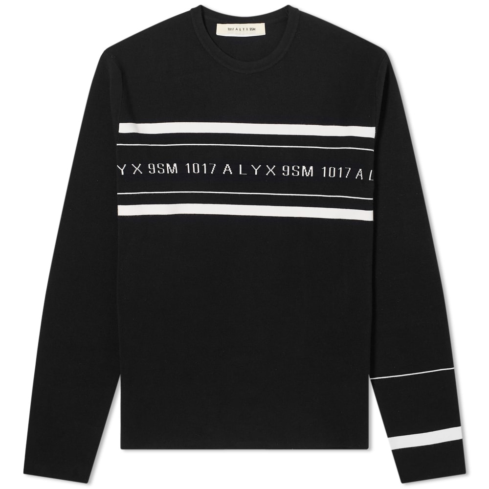 1017 Alyx 9SM Banded Logo Crew Knit - 1