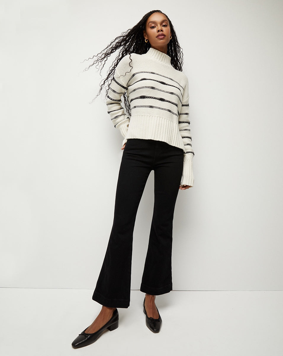 VIORI STRIPED SWEATER - 3