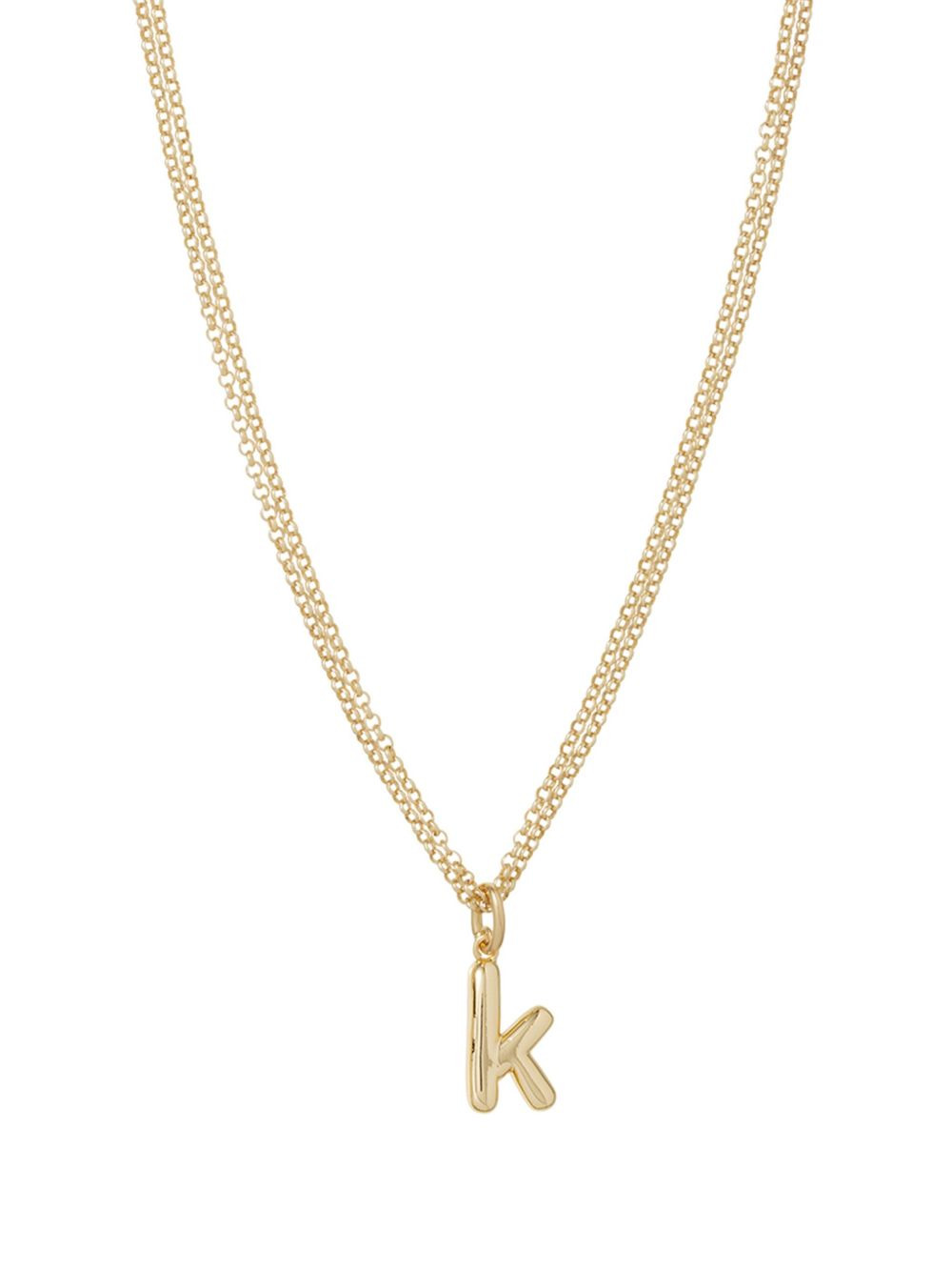 The Puffy Initial necklace - 2