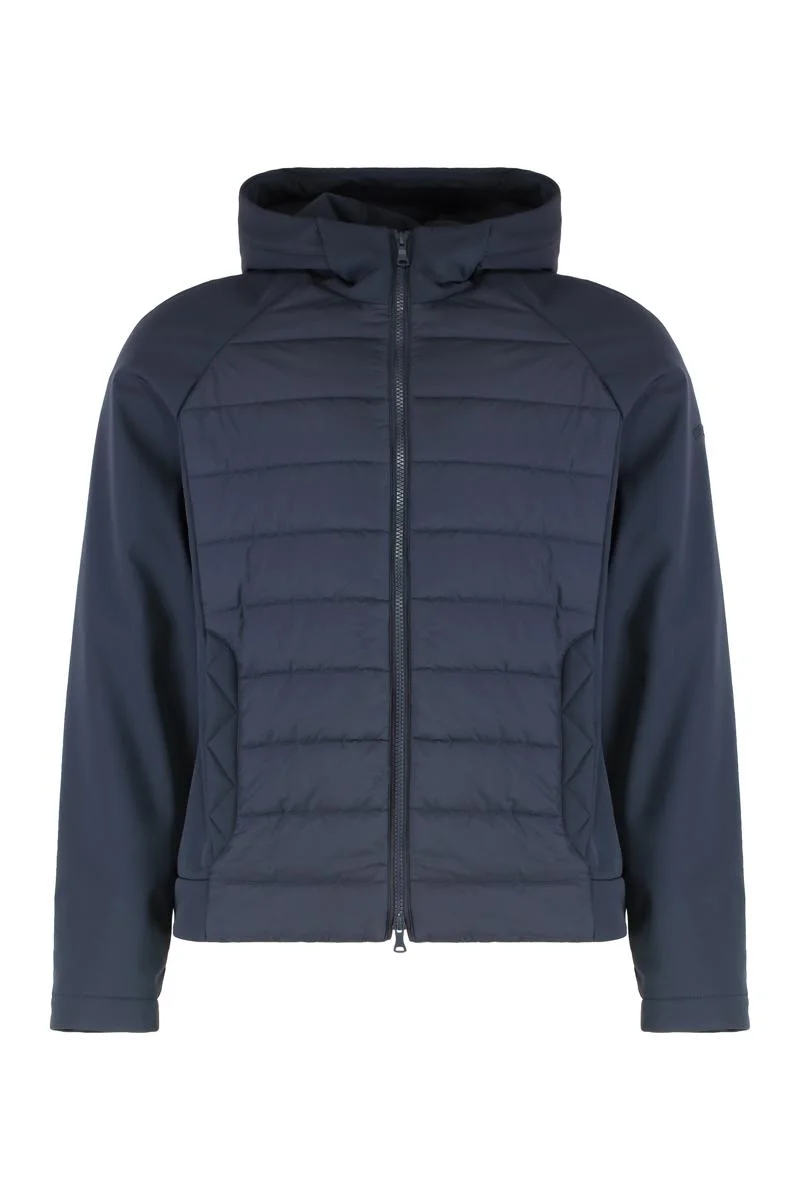 Paul & Shark Technical Fabric Hooded Jacket - 1