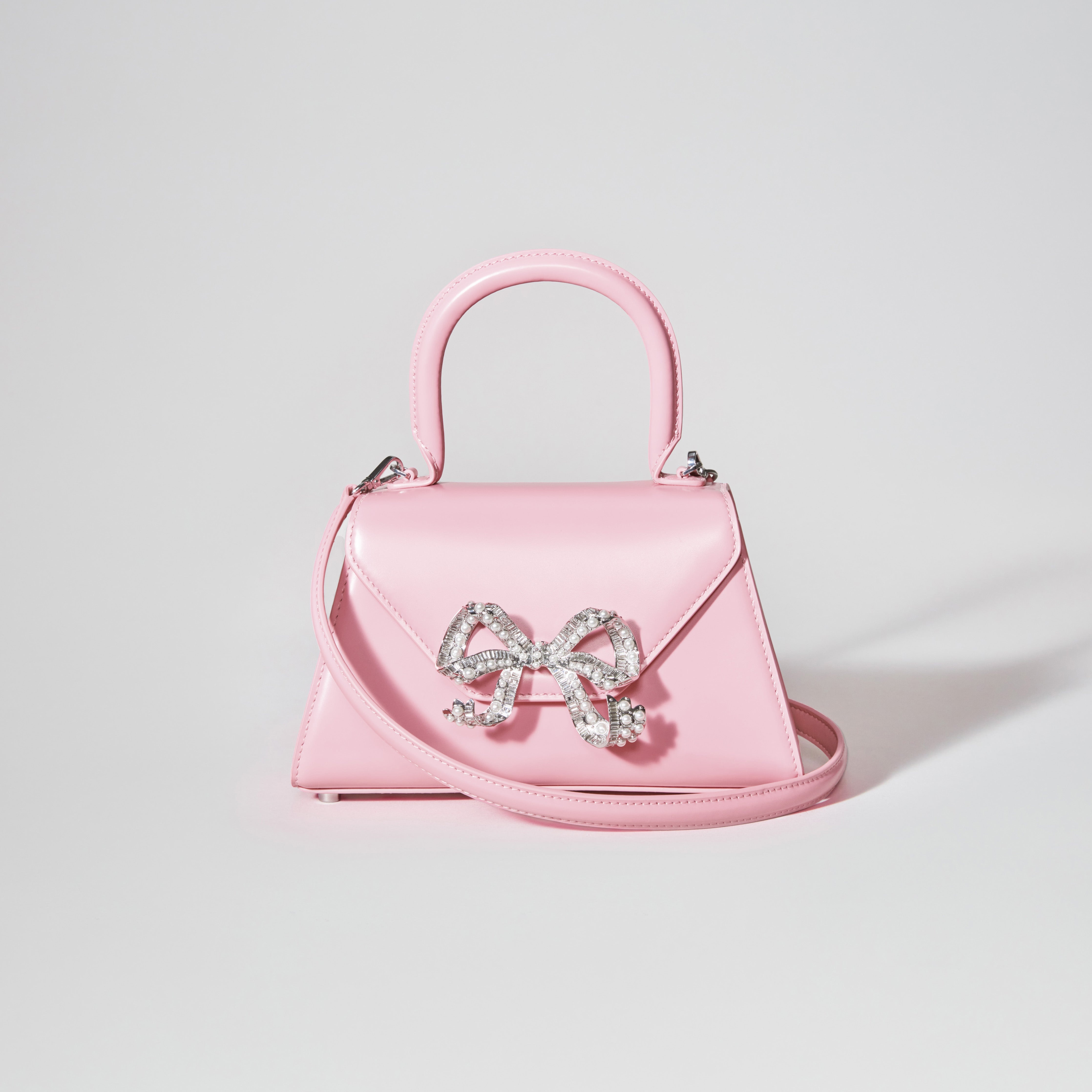 Pink Bow Envelope Mini Bag - 5