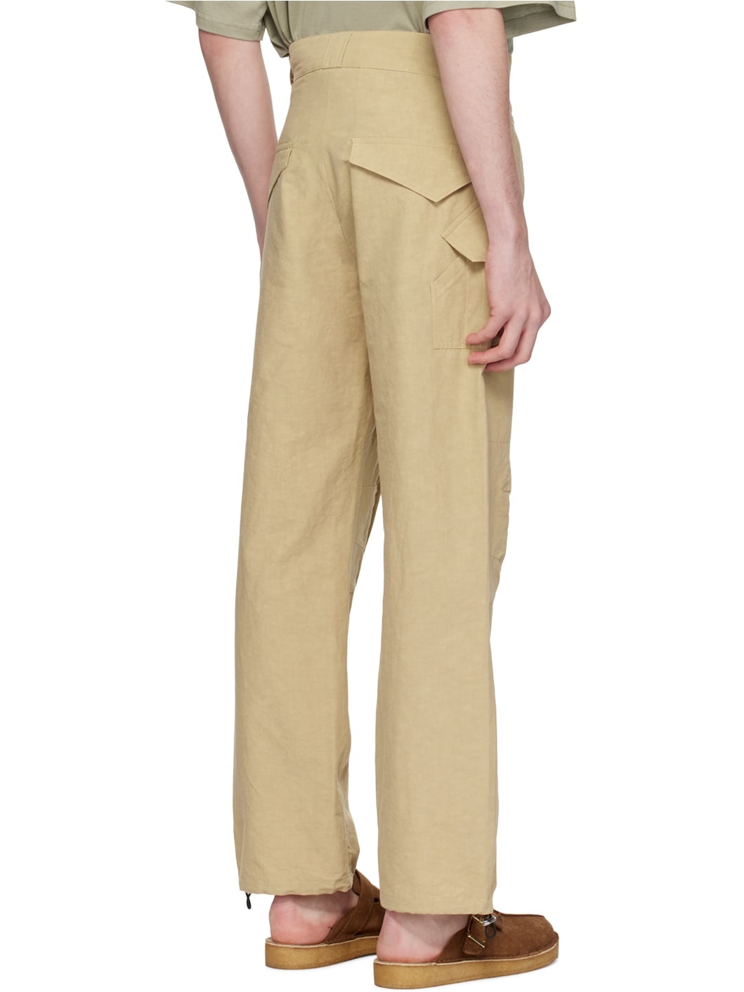 Beige Stymir Trousers - 3