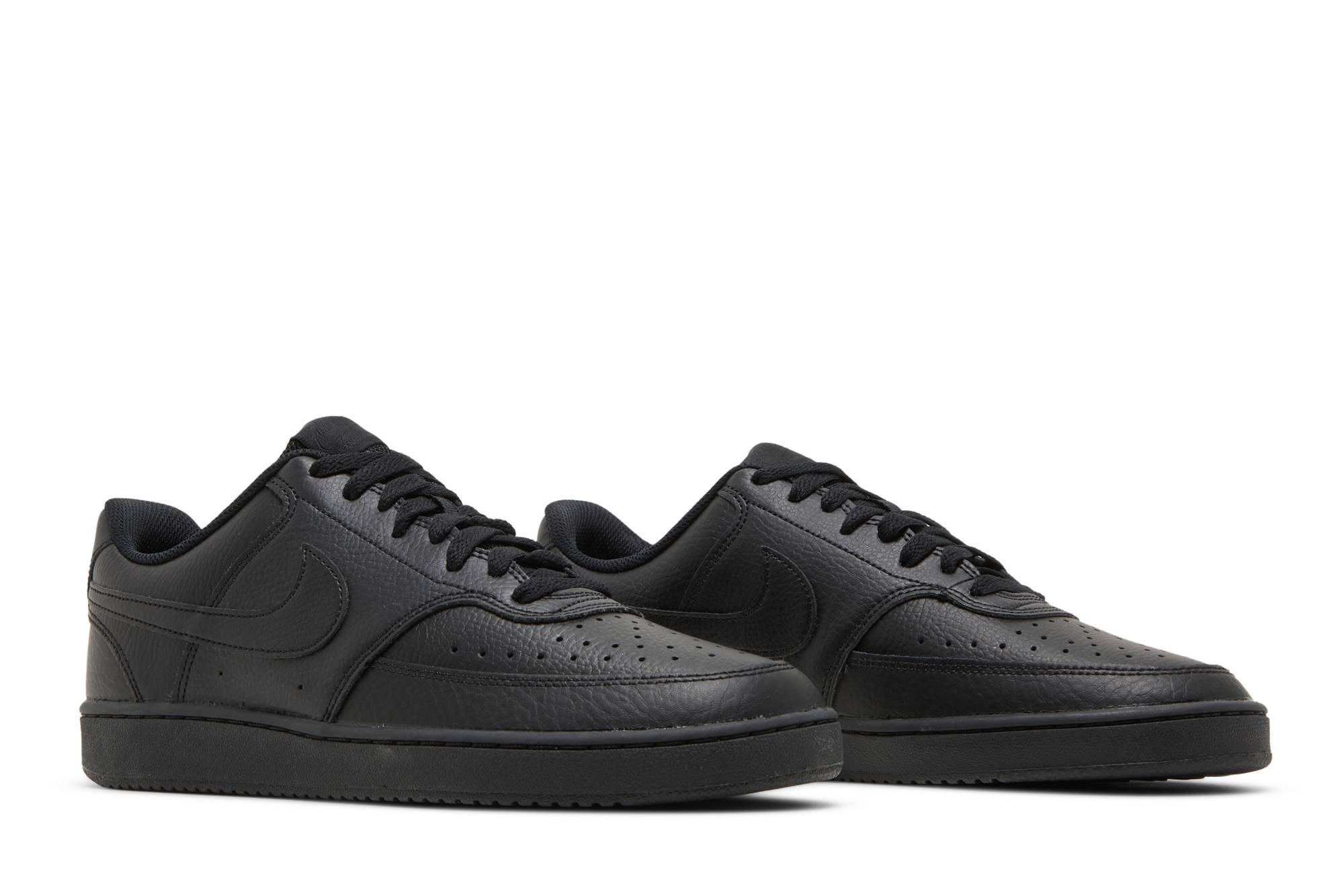 Court Vision Low 'Triple Black' - 8
