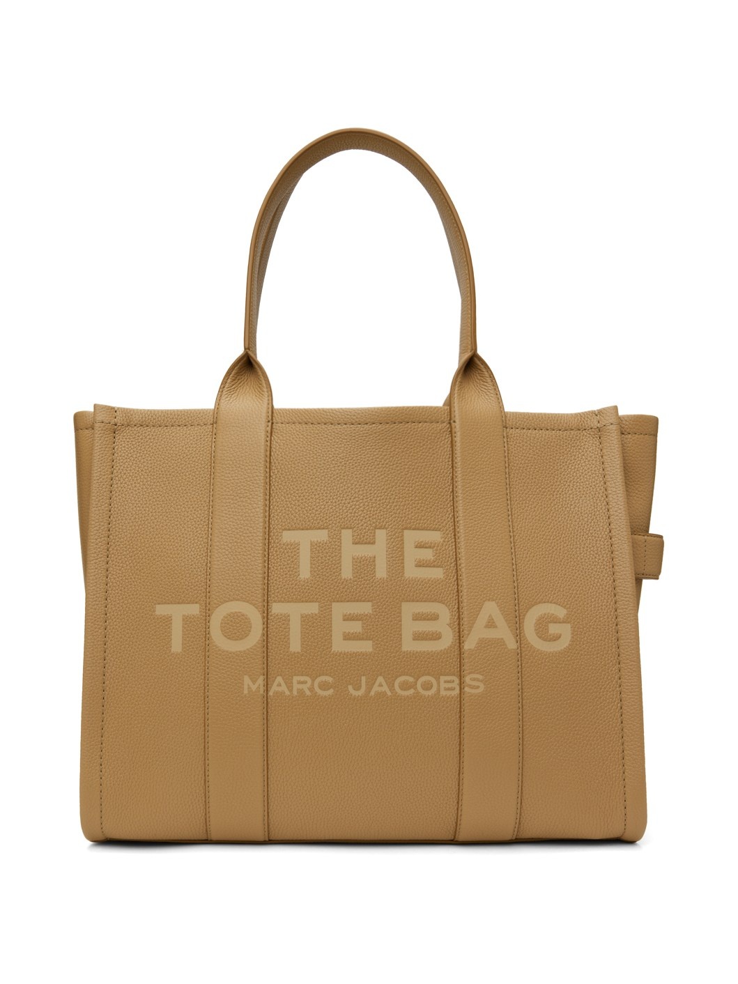 Marc Jacobs Tan The Leather Large Tote ssense REVERSIBLE