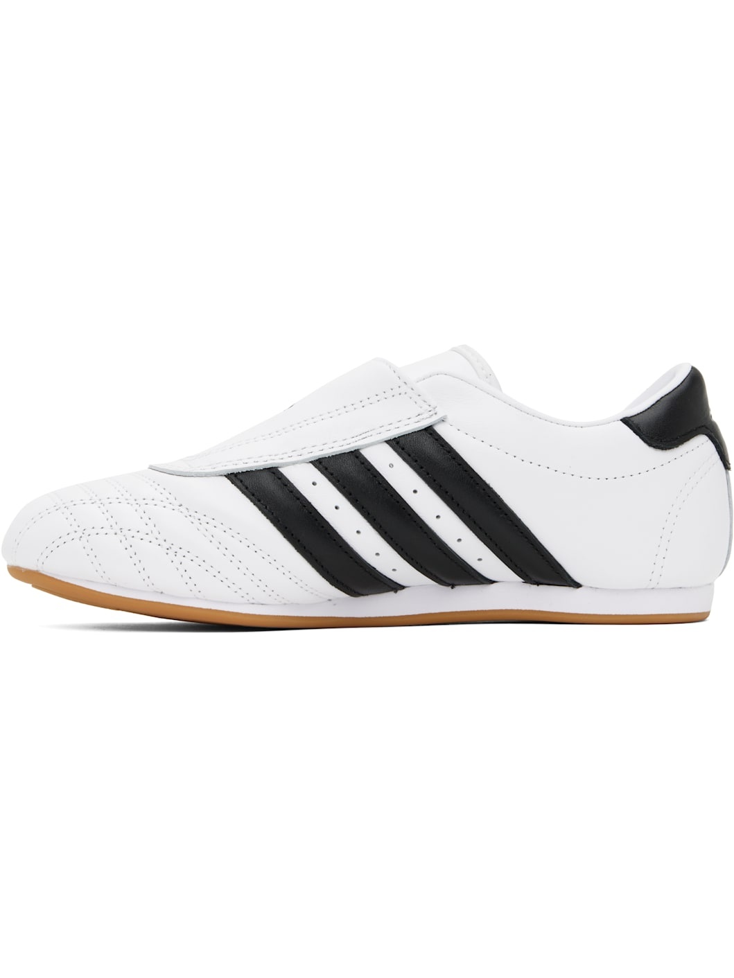 White & Black Taekwondo Sneakers - 3
