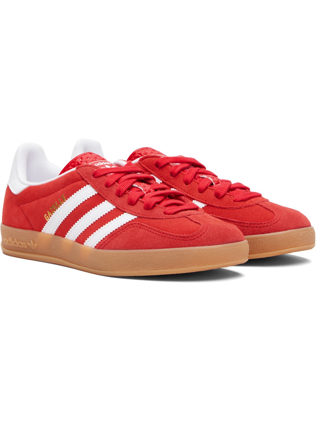 Red Gazelle Indoor Sneakers - 4
