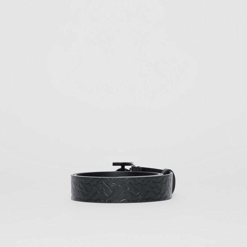 Monogram Motif Monogram Leather Belt 5