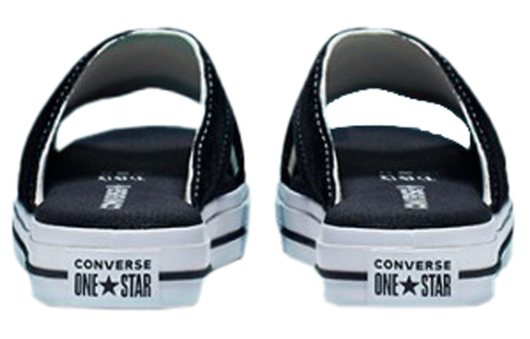 (WMNS) Converse One Star Sandal Slip 'Black White' 564143C - 4