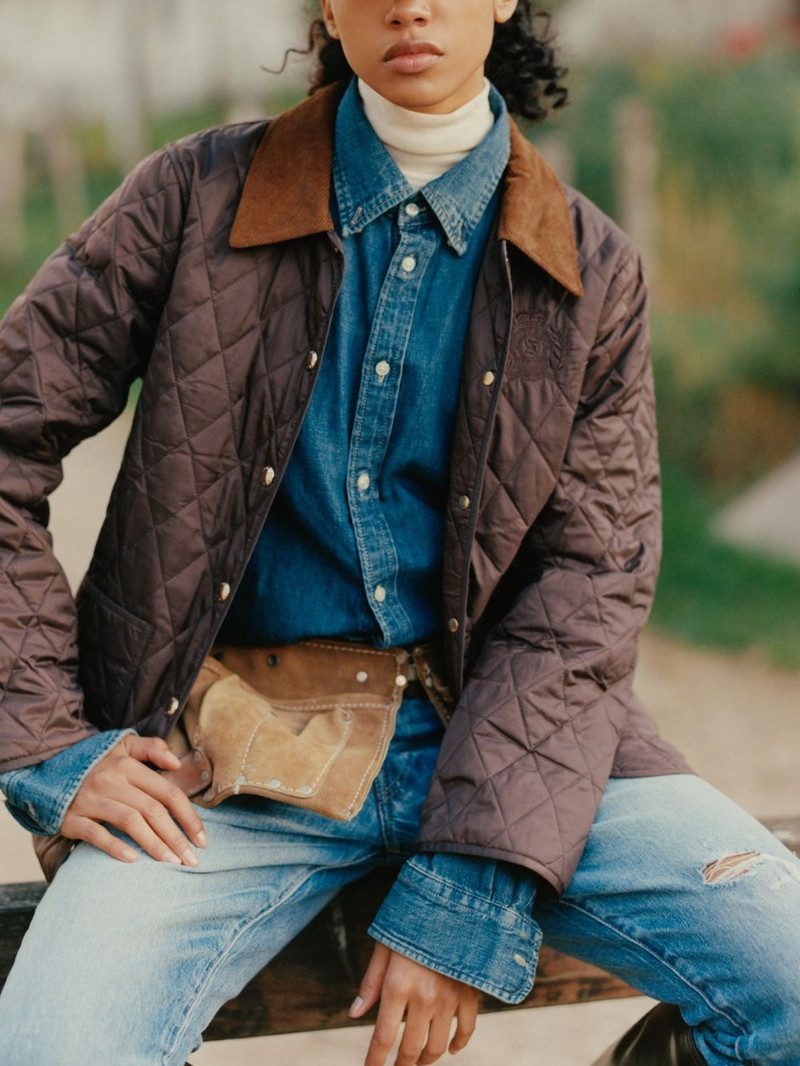 NY Crest quilted logo-embroidered jacket 5