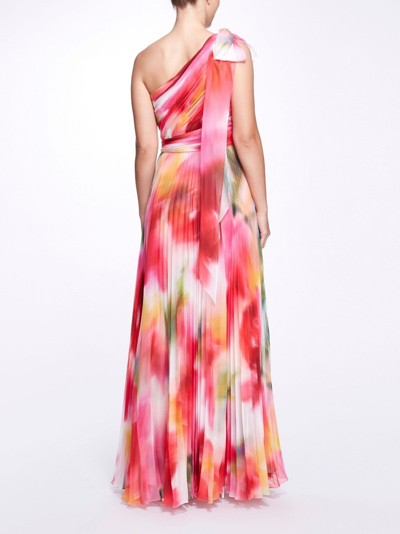 ONE SHOULDER PLEATED GOWN 3