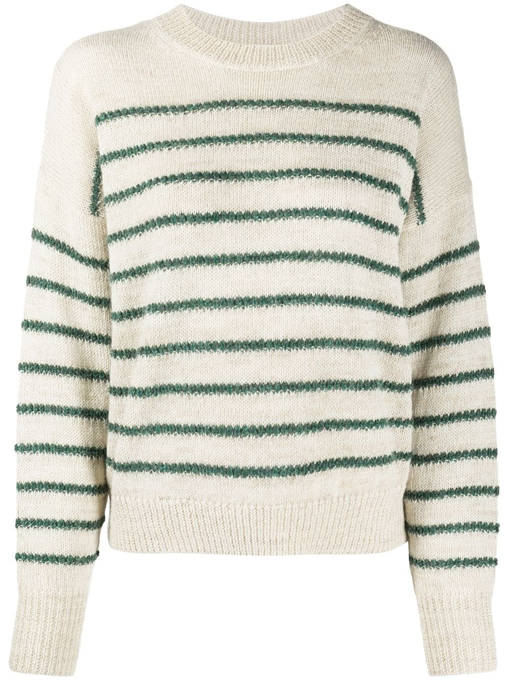 striped long-sleeve jumper - 1