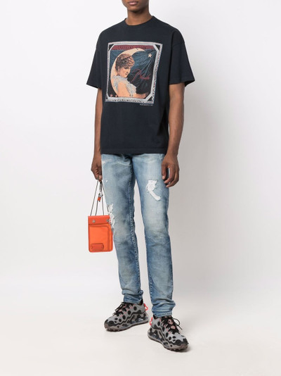 Rhude graphic-print cotton T-shirt outlook